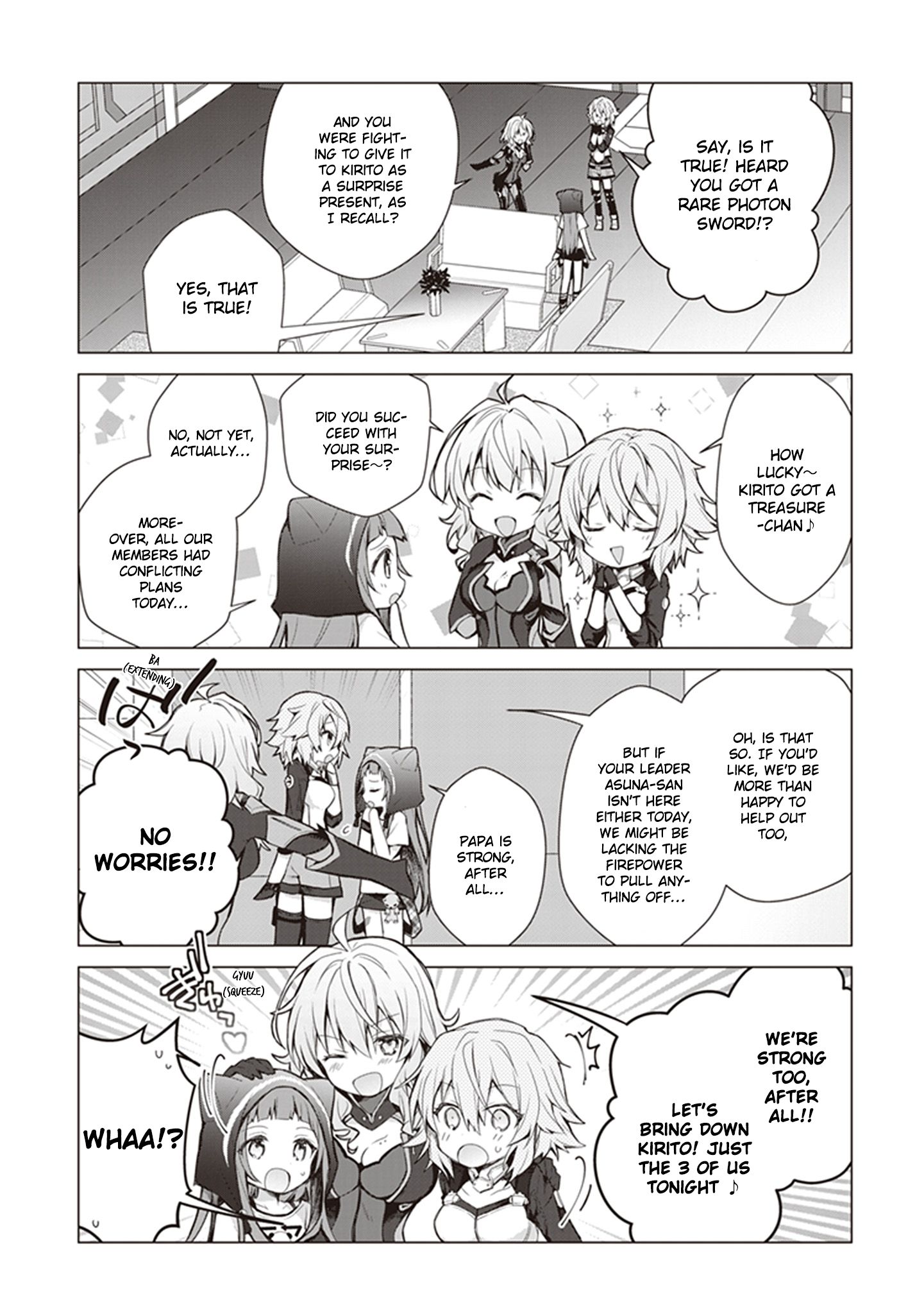 Sword Art Online - Kirito's Gun Gale Wars Chapter 6 page 2 - Chapter 6: 6th Night