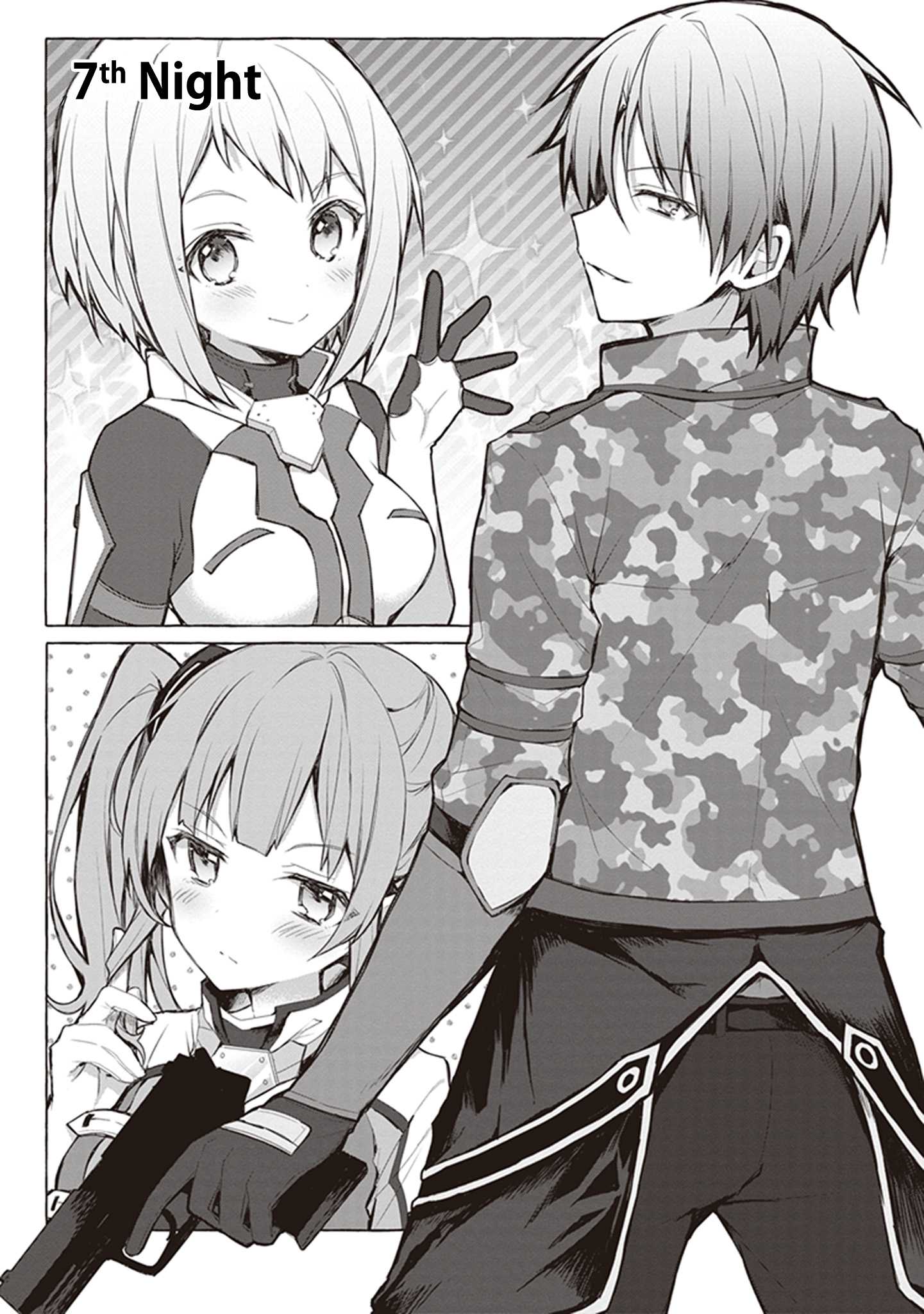 Sword Art Online - Kirito's Gun Gale Wars Chapter 7 page 1 - Chapter 7: 7th Night