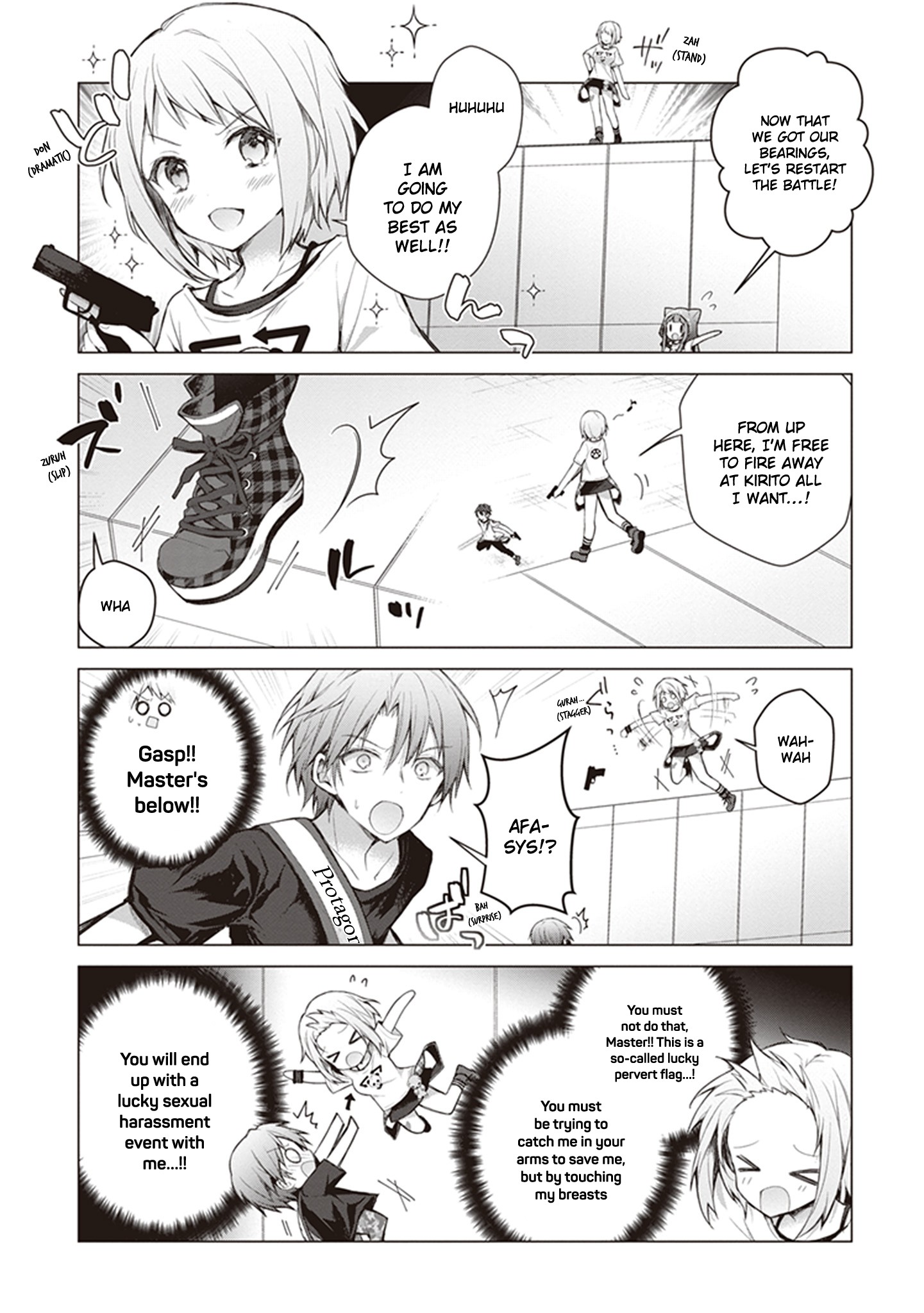 Sword Art Online - Kirito's Gun Gale Wars Chapter 7 page 10 - Chapter 7: 7th Night