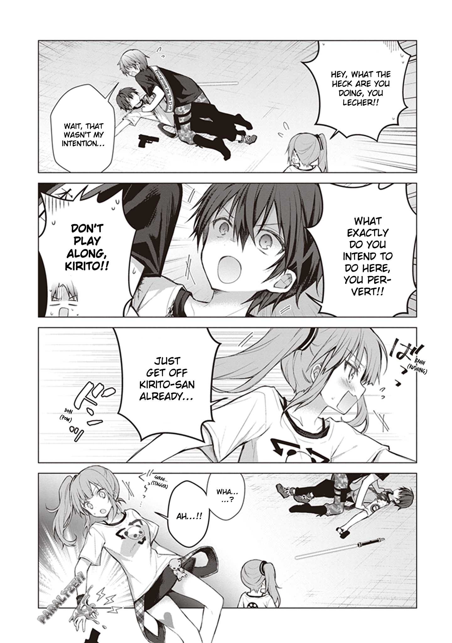 Sword Art Online - Kirito's Gun Gale Wars Chapter 7 page 12 - Chapter 7: 7th Night