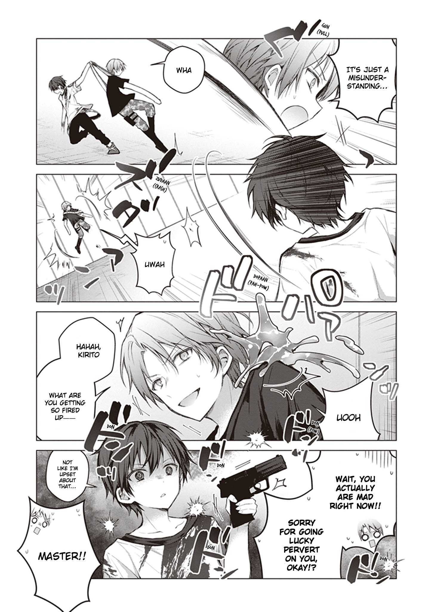 Sword Art Online - Kirito's Gun Gale Wars Chapter 7 page 14 - Chapter 7: 7th Night