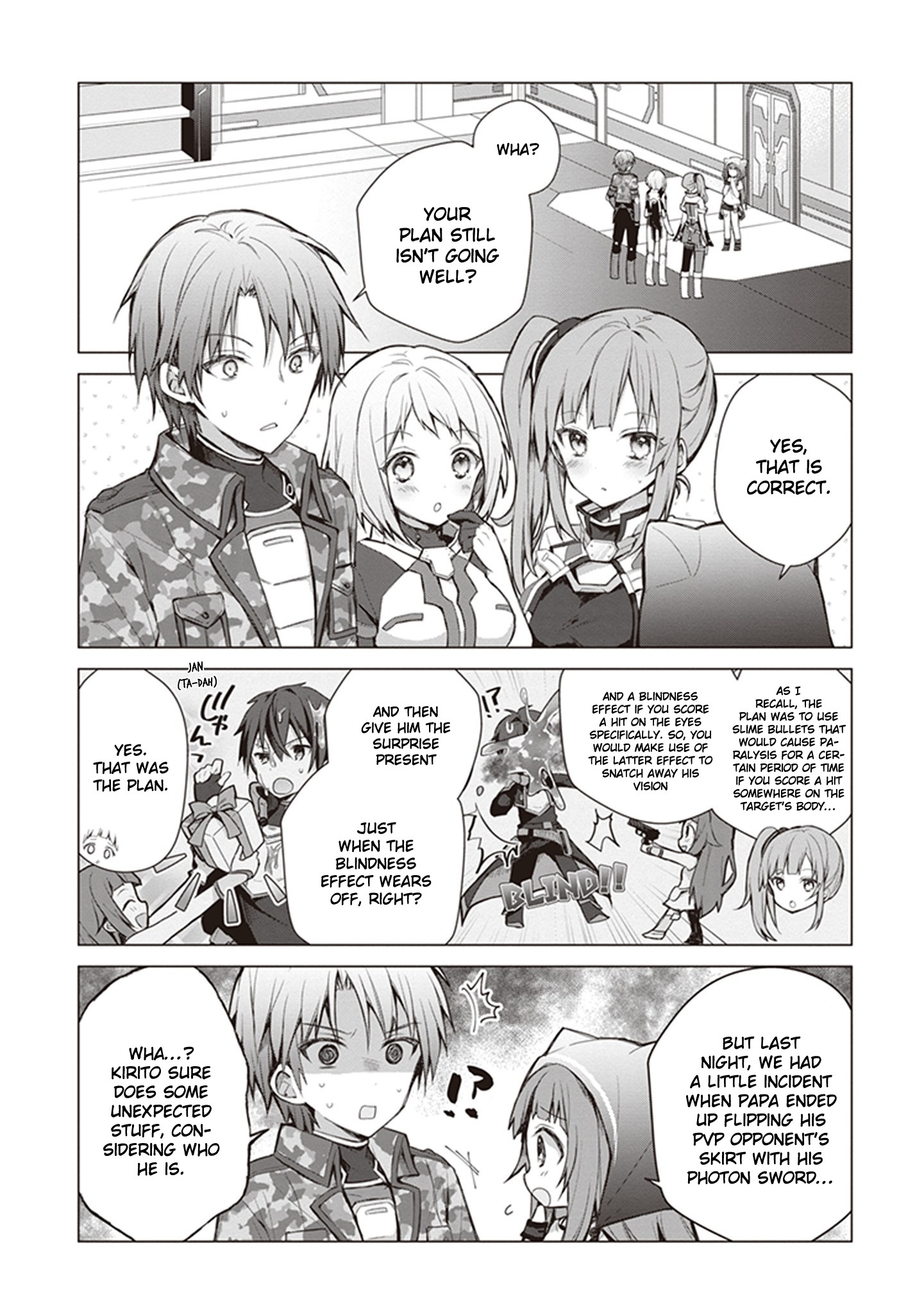 Sword Art Online - Kirito's Gun Gale Wars Chapter 7 page 2 - Chapter 7: 7th Night