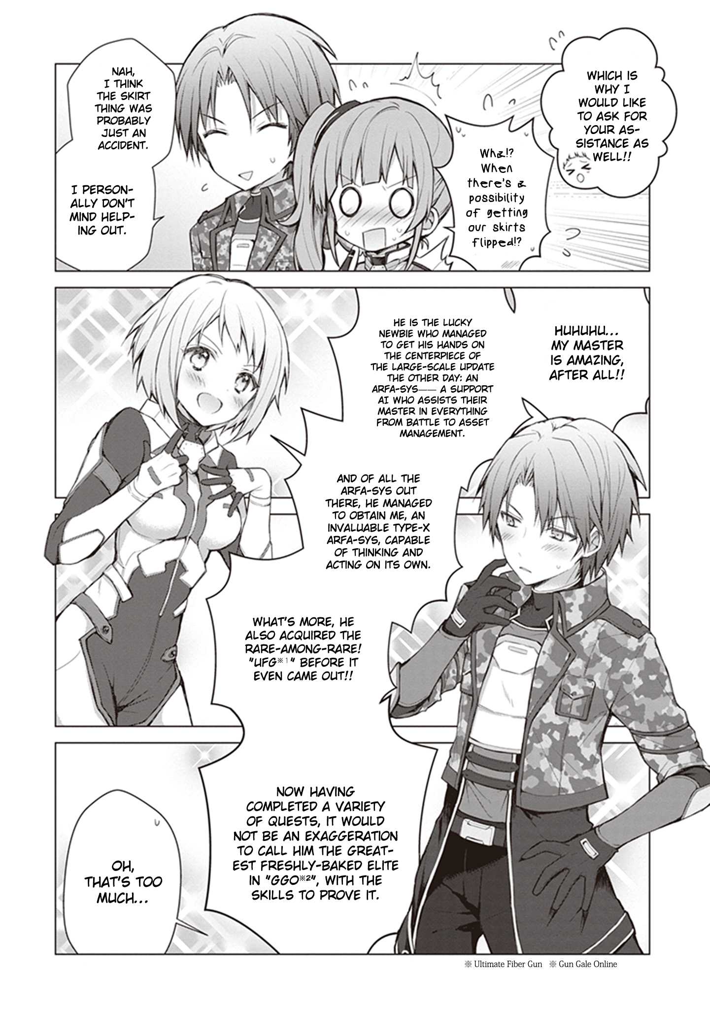 Sword Art Online - Kirito's Gun Gale Wars Chapter 7 page 3 - Chapter 7: 7th Night