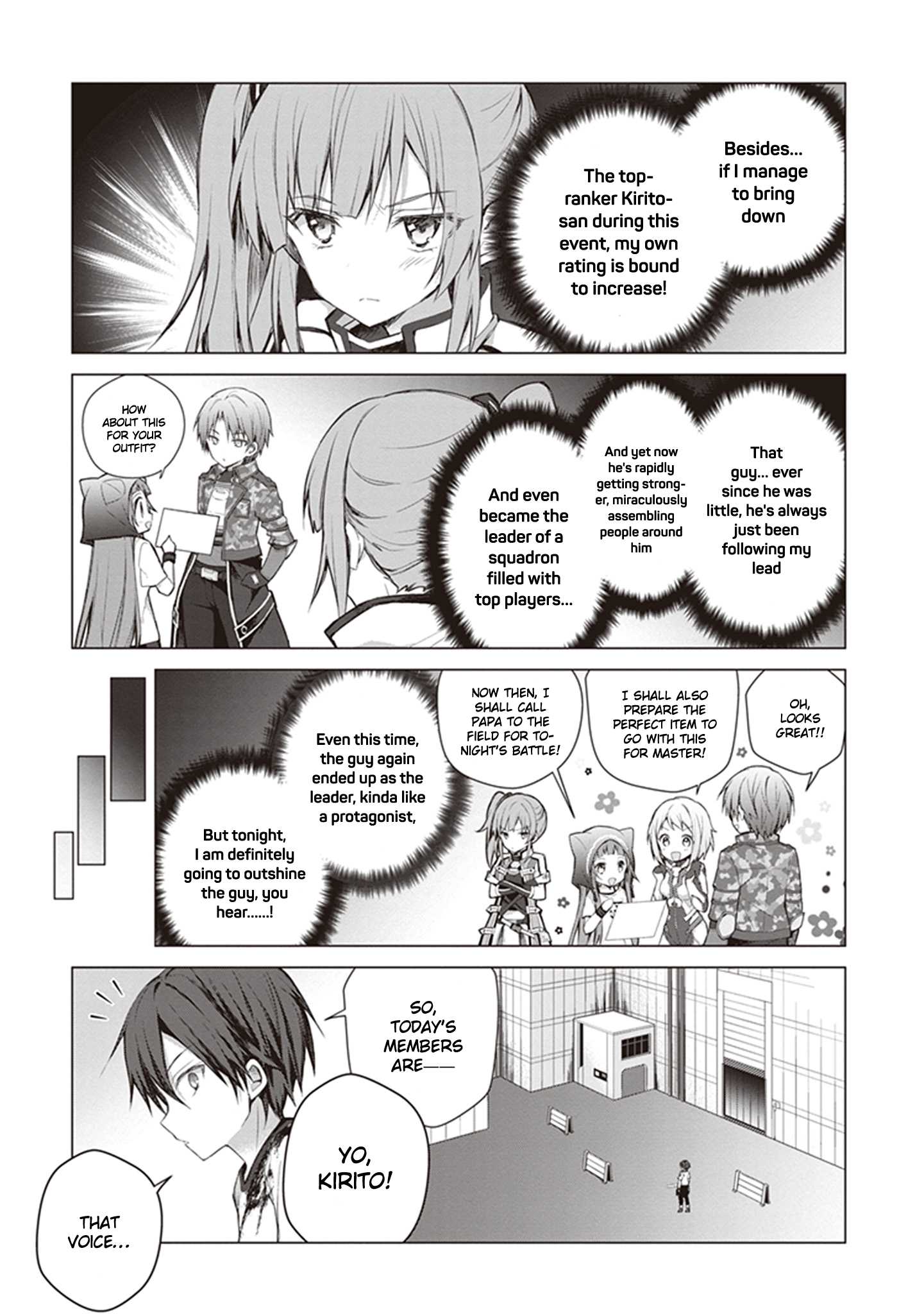 Sword Art Online - Kirito's Gun Gale Wars Chapter 7 page 5 - Chapter 7: 7th Night