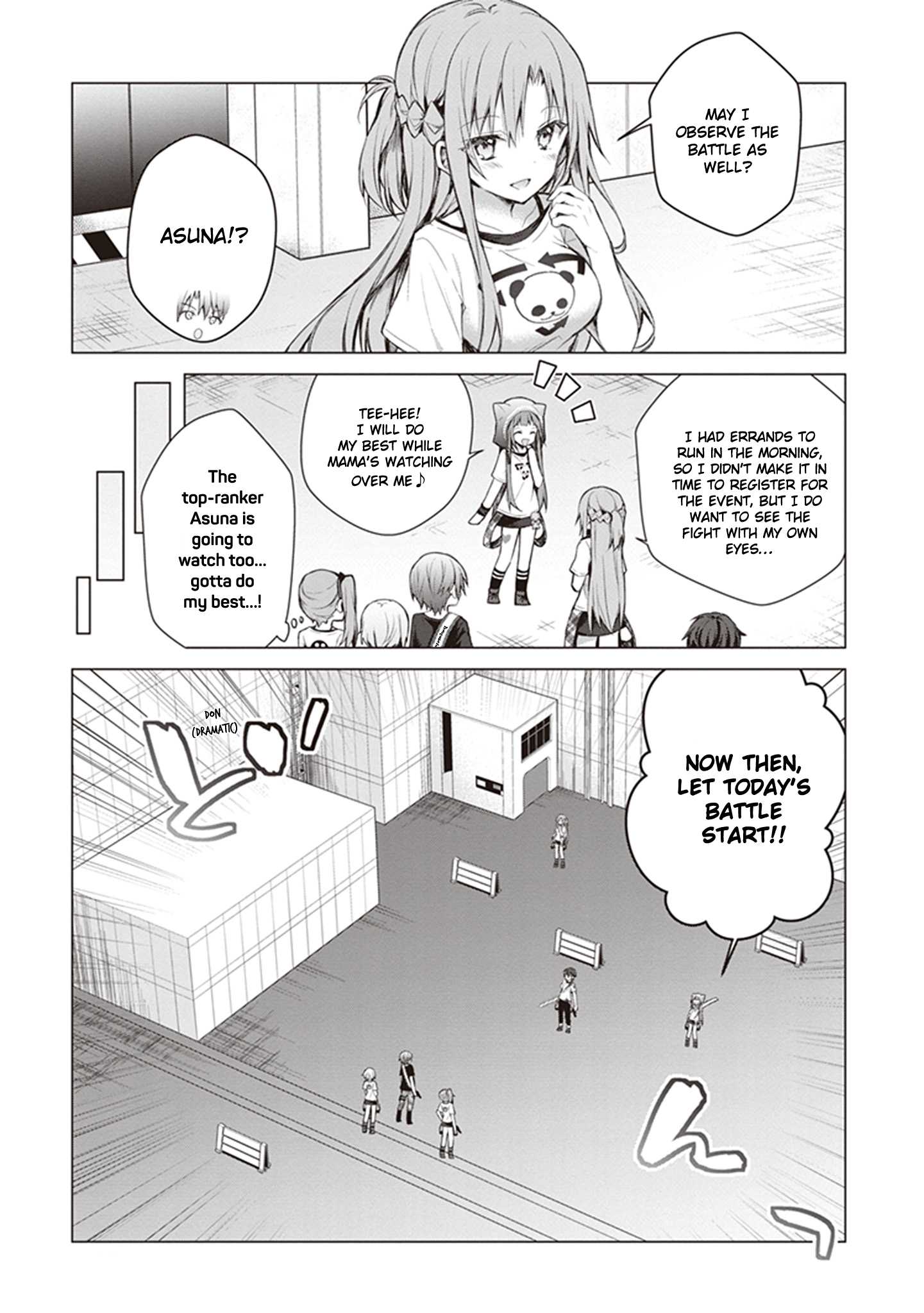 Sword Art Online - Kirito's Gun Gale Wars Chapter 7 page 7 - Chapter 7: 7th Night