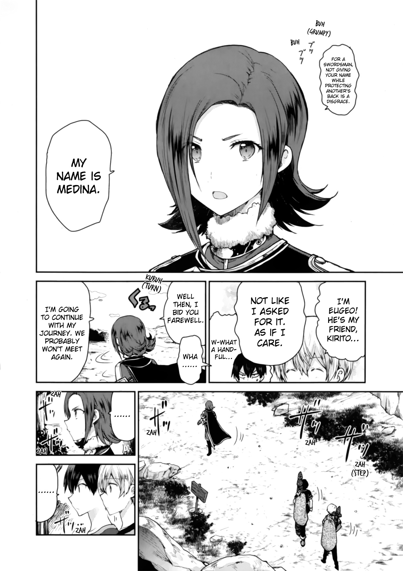 Sword Art Online - Lycoris Chapter 1 page 17 - Chapter 1: Blue and Red - The Path to Knighthood