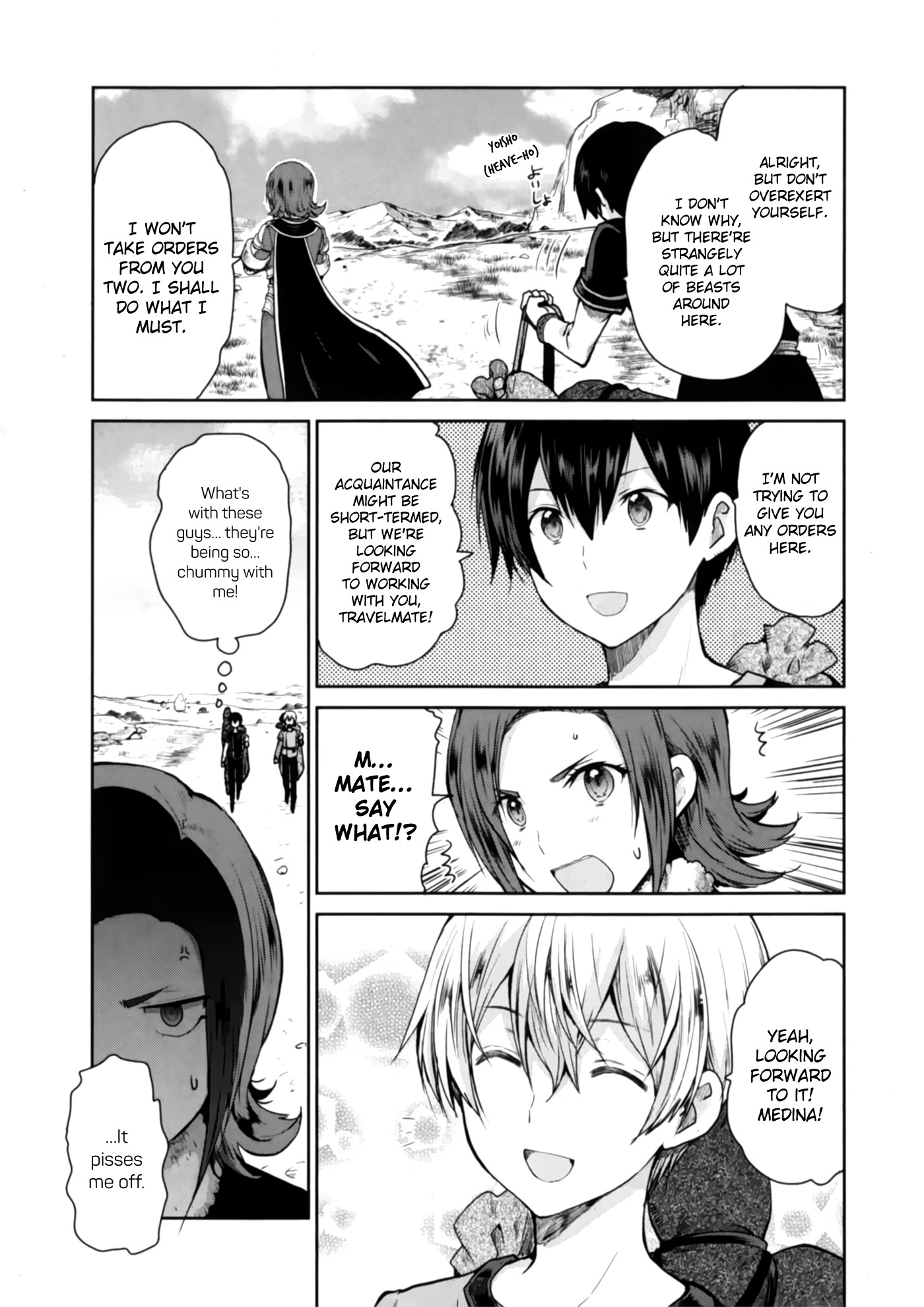 Sword Art Online - Lycoris Chapter 1 page 20 - Chapter 1: Blue and Red - The Path to Knighthood
