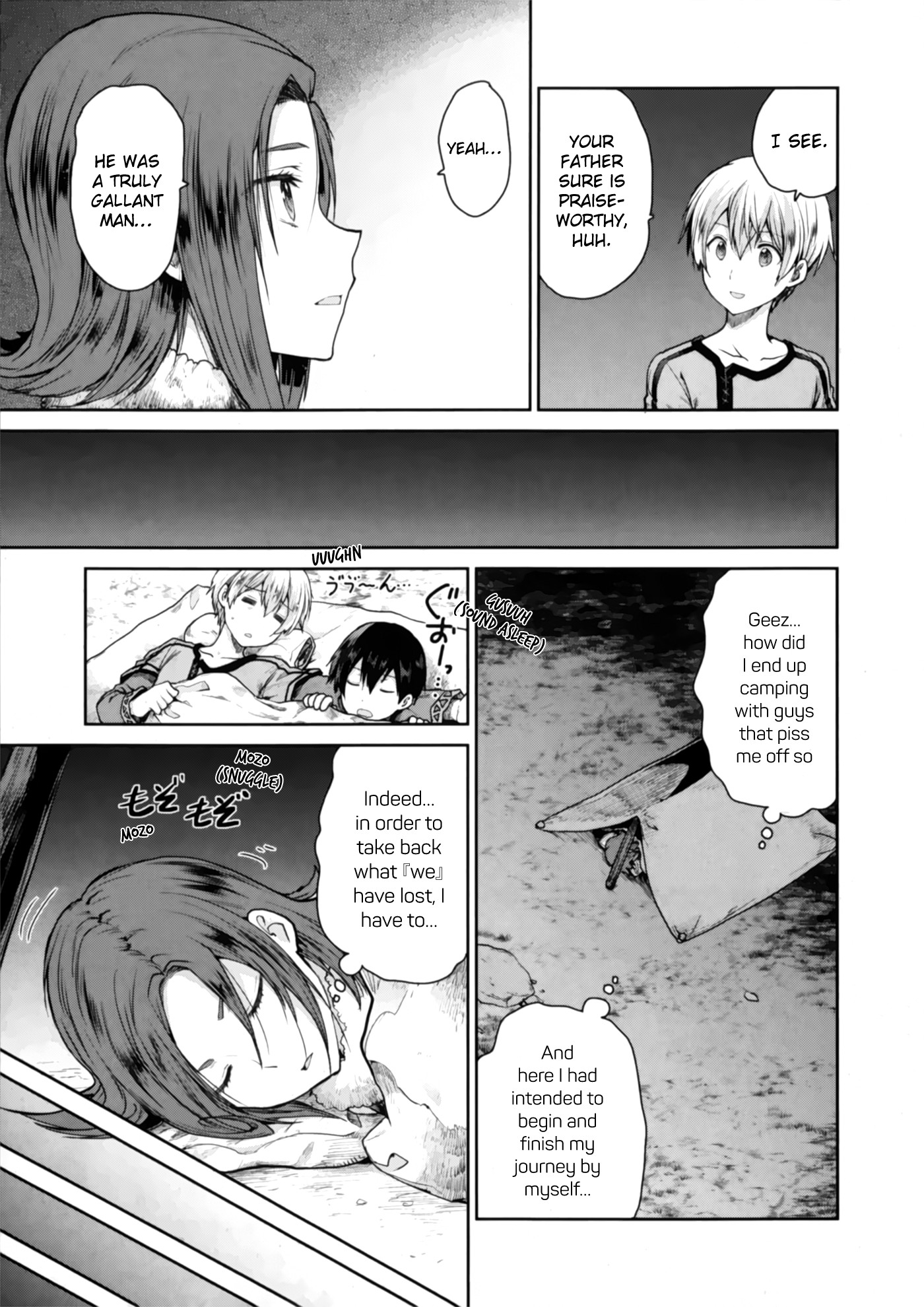 Sword Art Online - Lycoris Chapter 1 page 24 - Chapter 1: Blue and Red - The Path to Knighthood