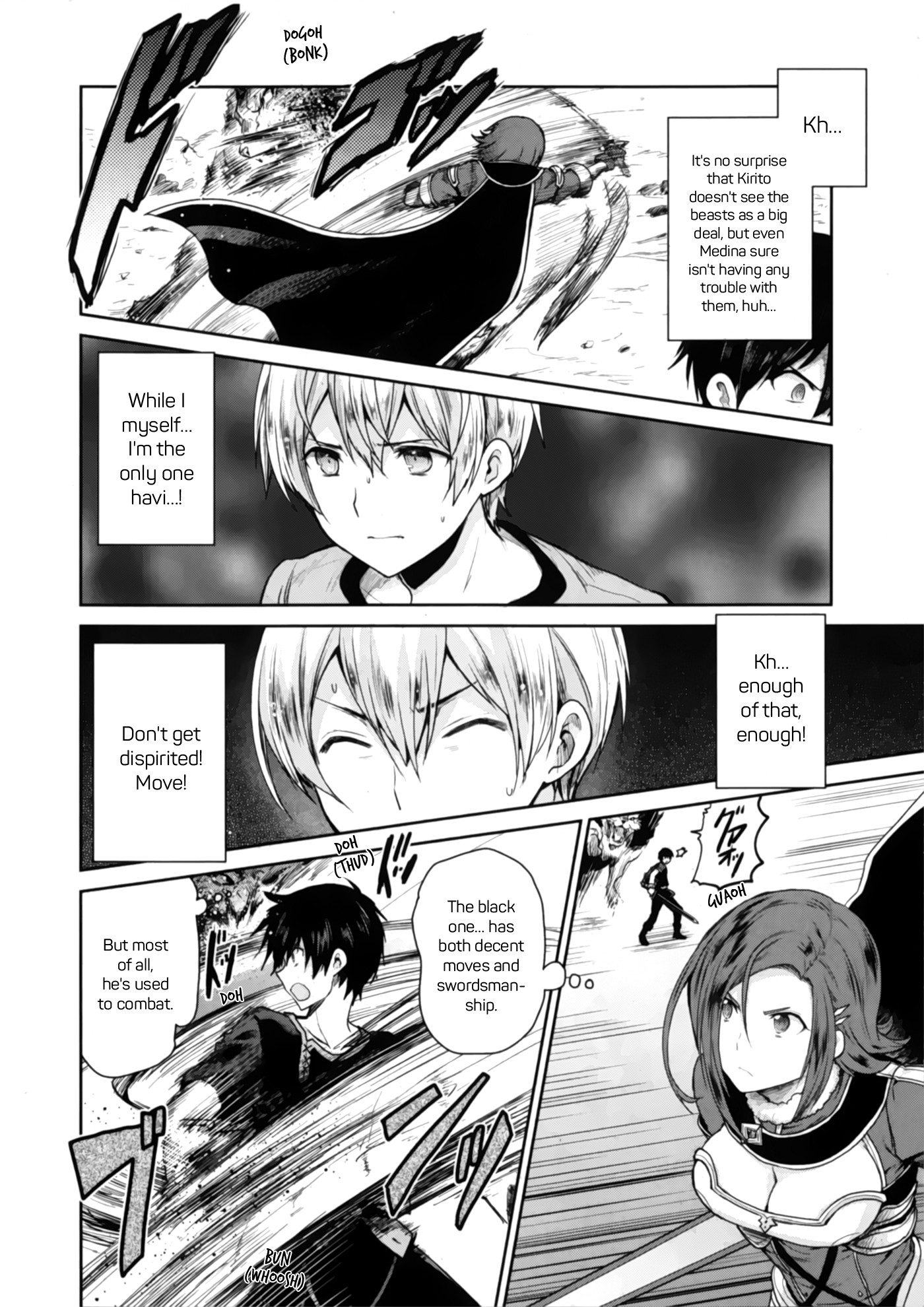 Sword Art Online - Lycoris Chapter 1 page 35 - Chapter 1: Blue and Red - The Path to Knighthood