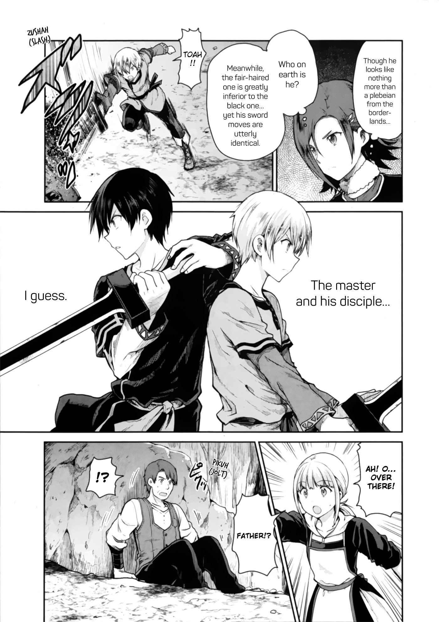 Sword Art Online - Lycoris Chapter 1 page 36 - Chapter 1: Blue and Red - The Path to Knighthood