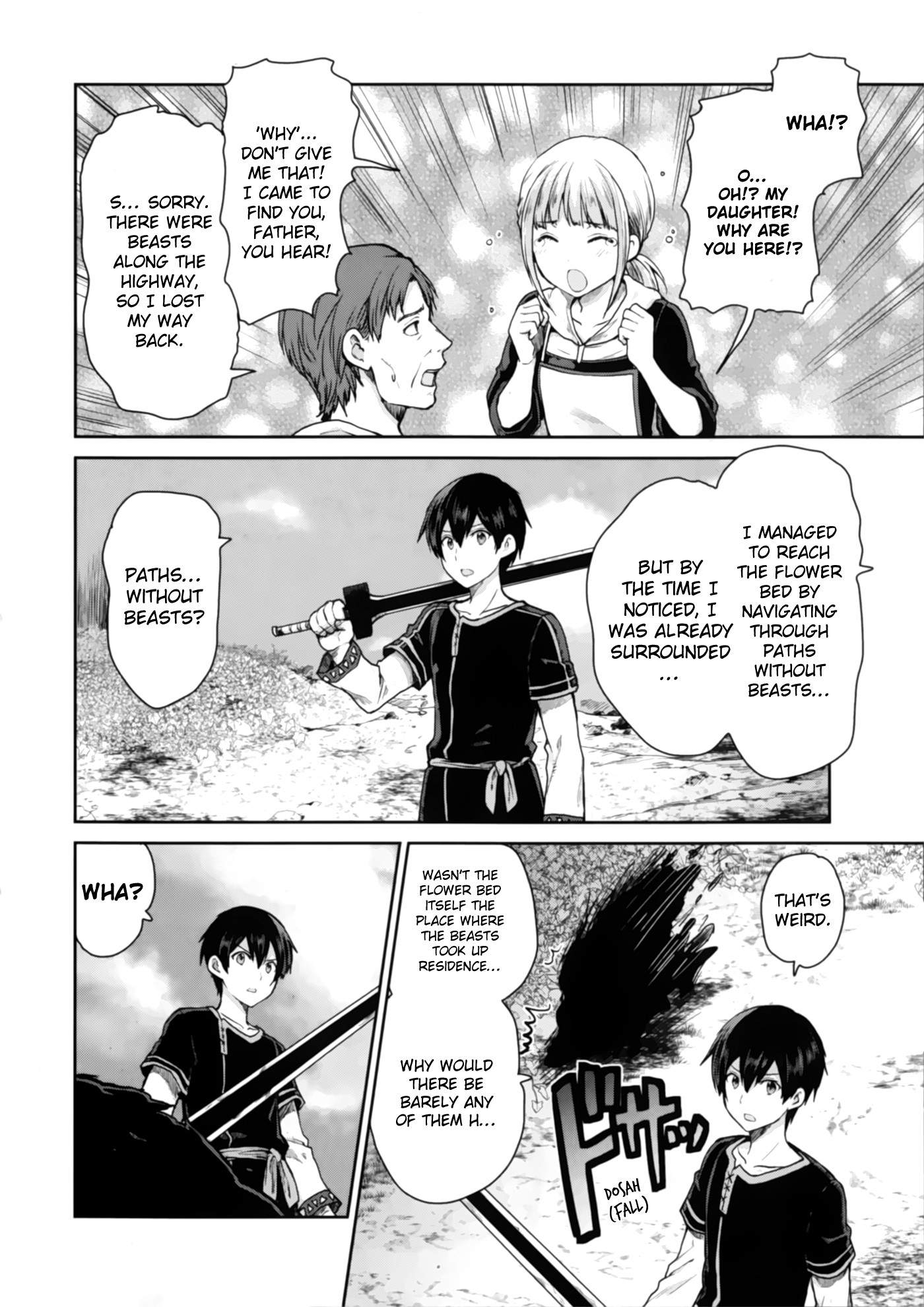 Sword Art Online - Lycoris Chapter 1 page 37 - Chapter 1: Blue and Red - The Path to Knighthood
