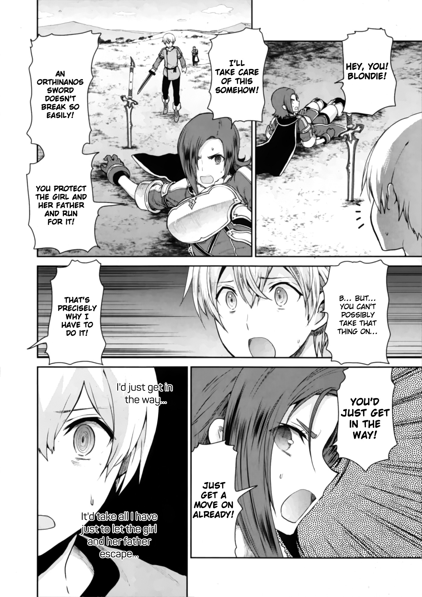 Sword Art Online - Lycoris Chapter 1 page 43 - Chapter 1: Blue and Red - The Path to Knighthood
