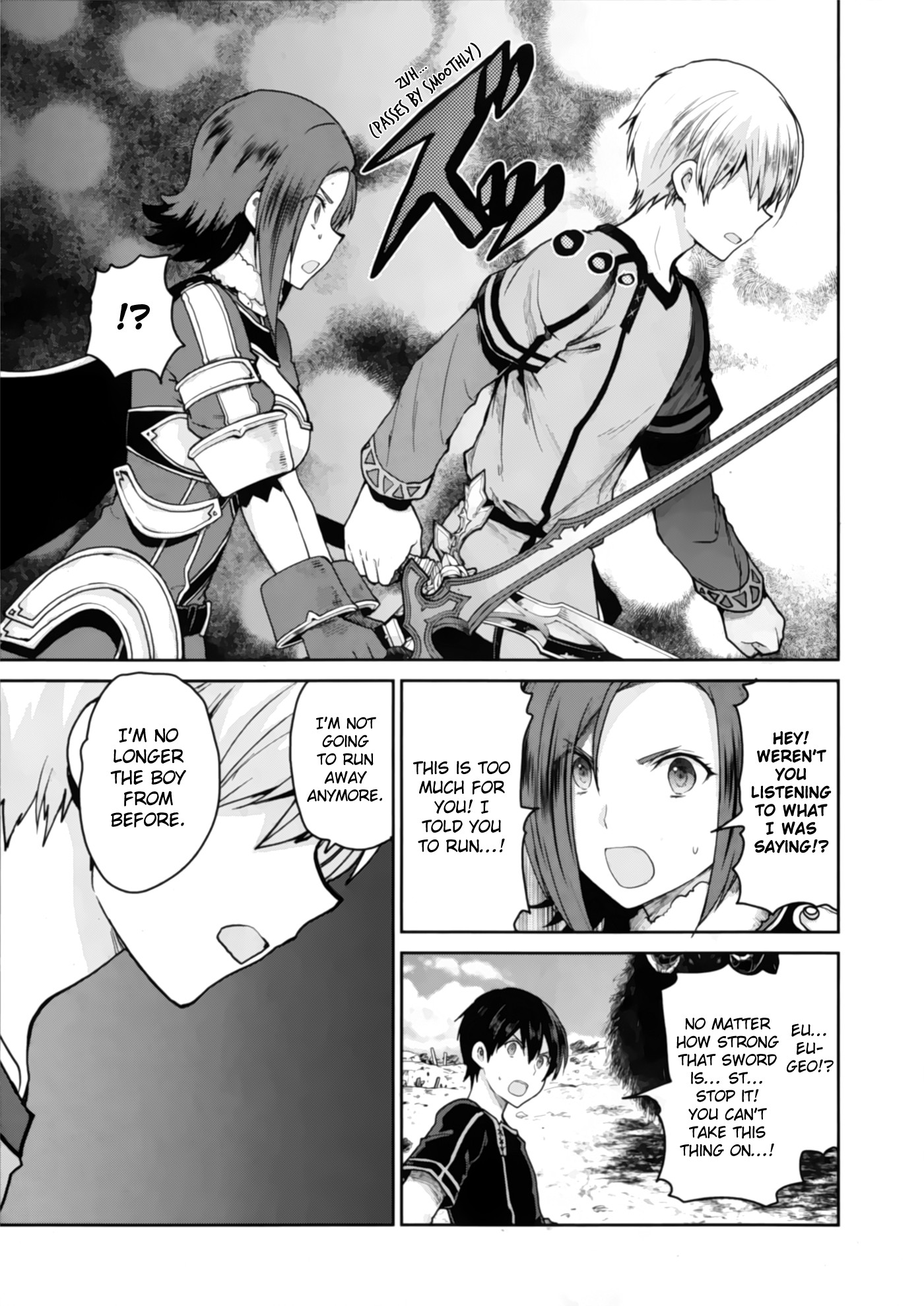Sword Art Online - Lycoris Chapter 1 page 46 - Chapter 1: Blue and Red - The Path to Knighthood