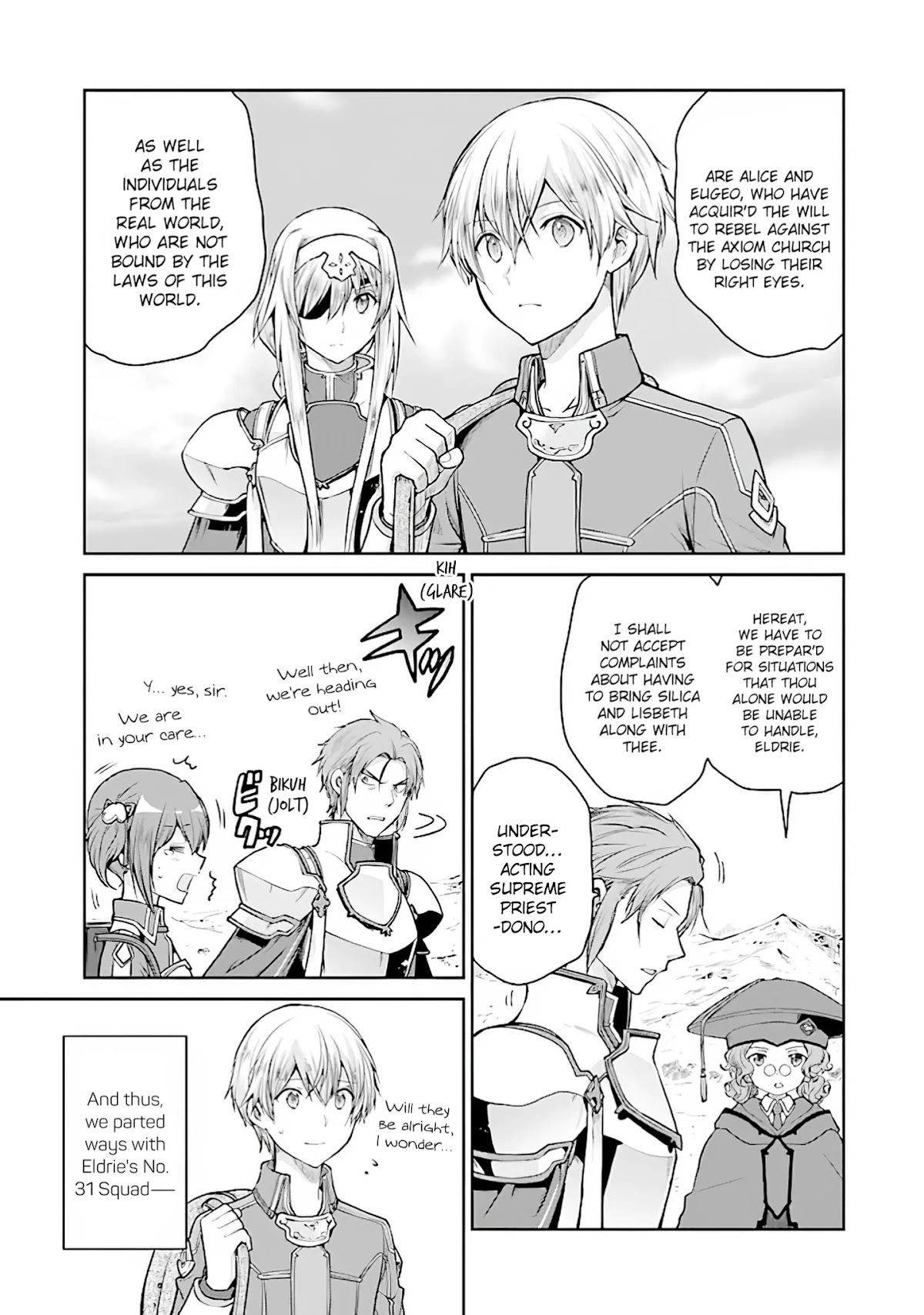 Sword Art Online - Lycoris Chapter 10 page 15 - Chapter 10: Save the World