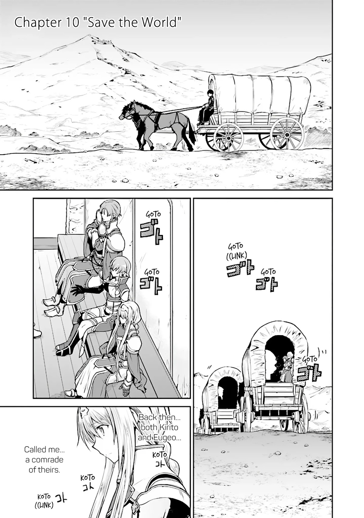 Sword Art Online - Lycoris Chapter 10 page 3 - Chapter 10: Save the World