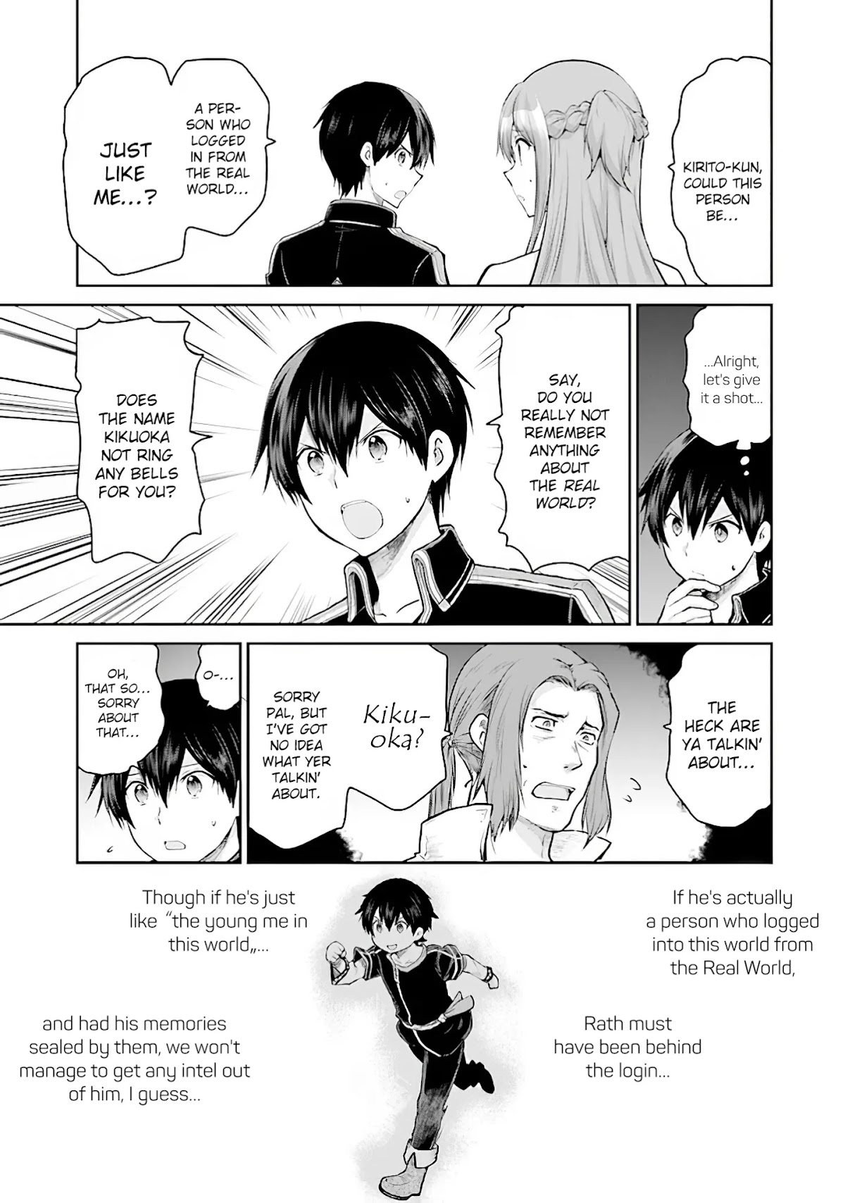 Sword Art Online - Lycoris Chapter 11 page 17 - Chapter 11: A Saviour is Born