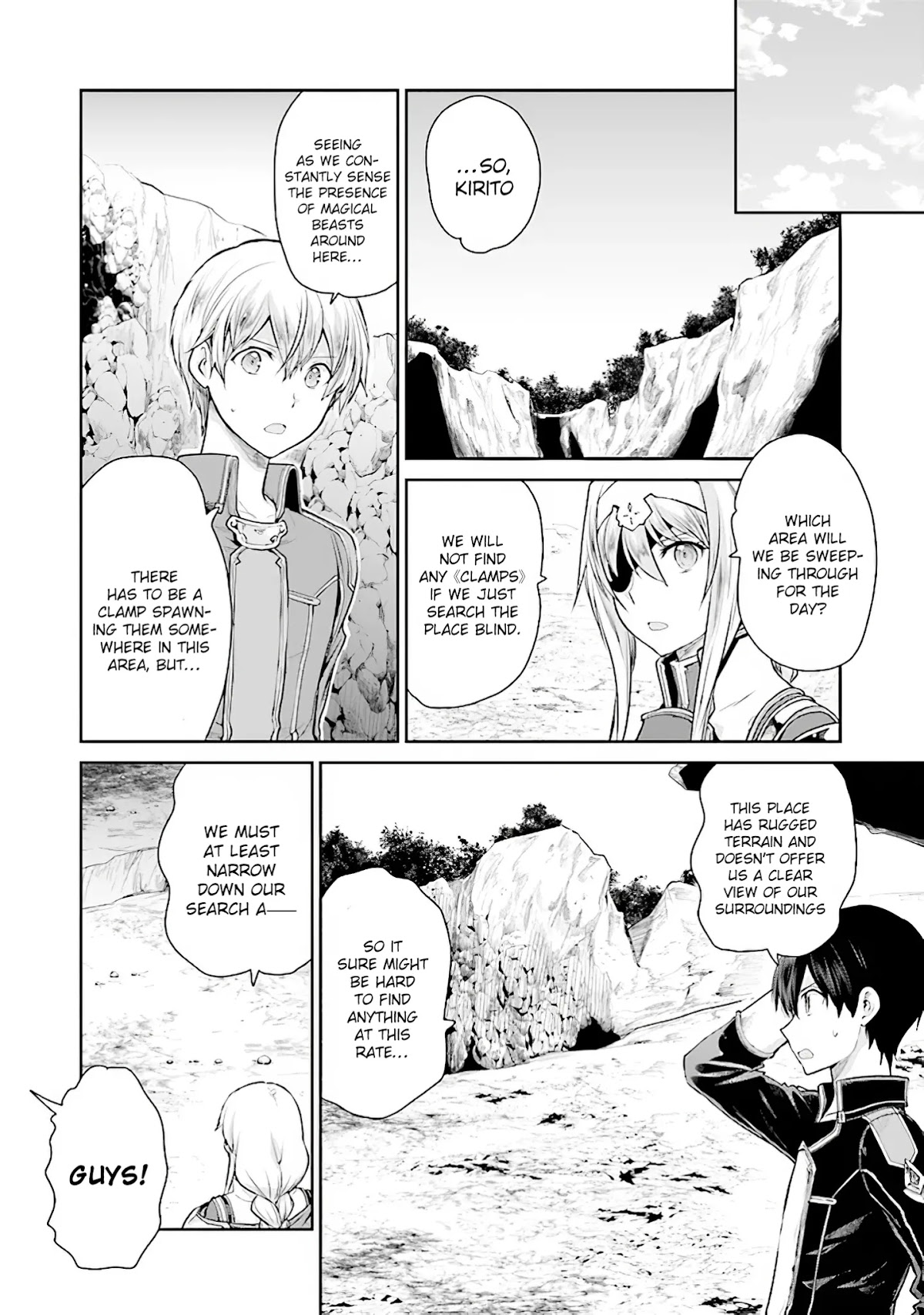 Sword Art Online - Lycoris Chapter 12 page 13 - Chapter 12: The Saviour Medina and the Shadow from the Dark Territory