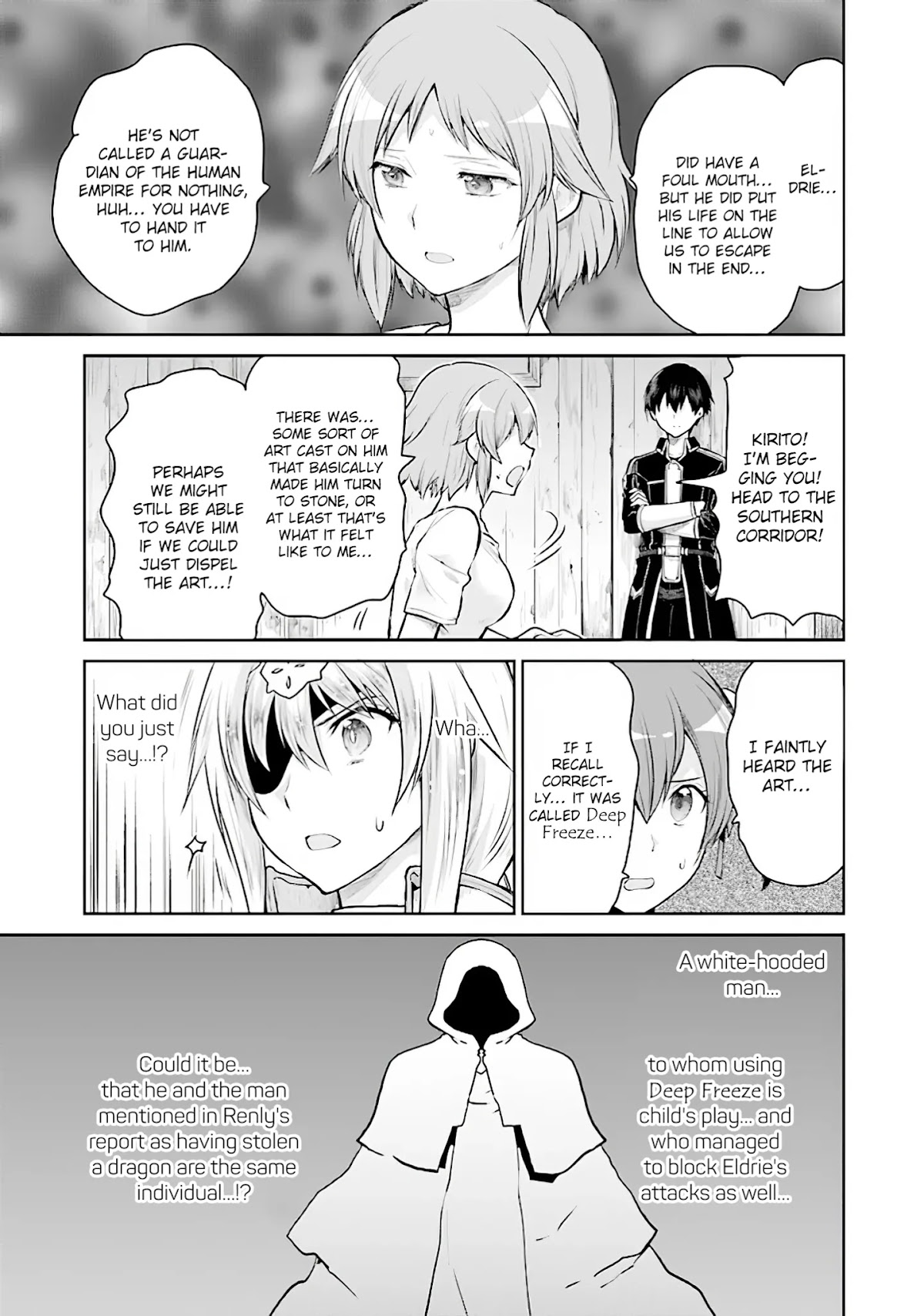 Sword Art Online - Lycoris Chapter 12 page 28 - Chapter 12: The Saviour Medina and the Shadow from the Dark Territory