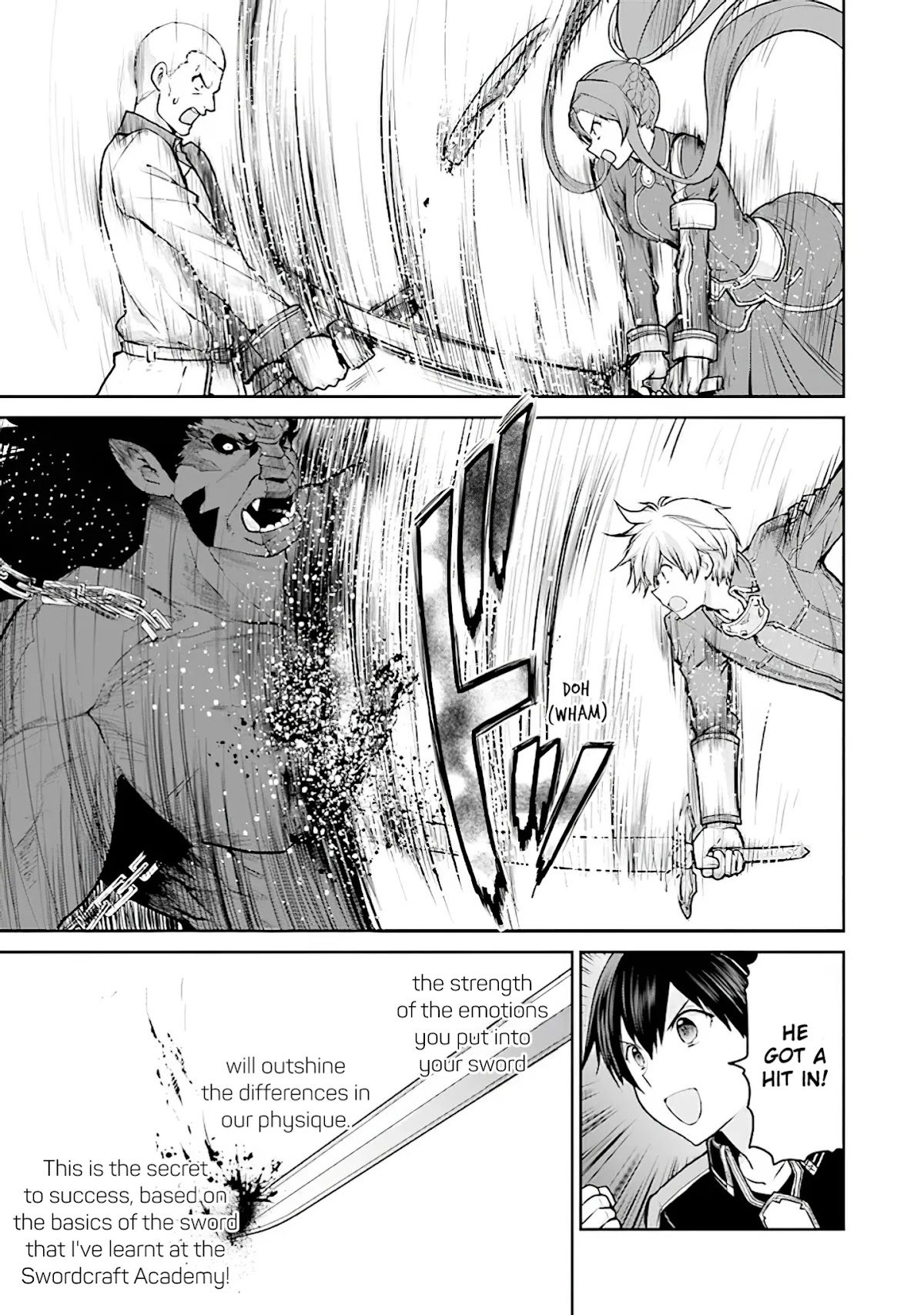 Sword Art Online - Lycoris Chapter 14 page 11 - Chapter 14: The Miracle of the Sword