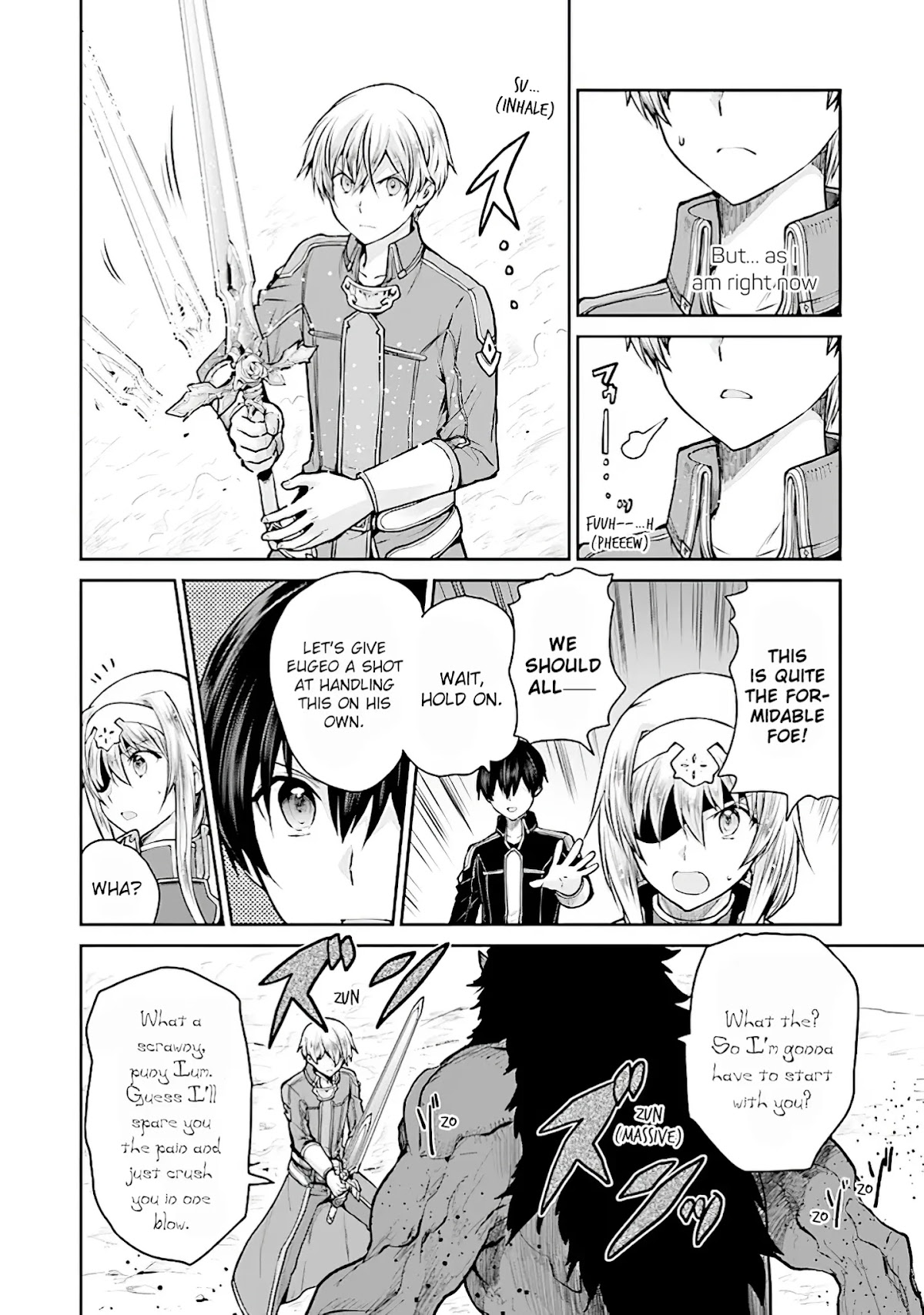 Sword Art Online - Lycoris Chapter 14 page 4 - Chapter 14: The Miracle of the Sword