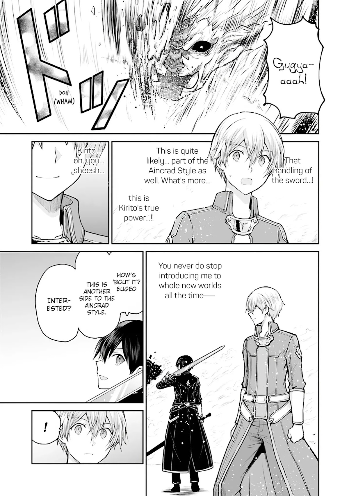 Sword Art Online - Lycoris Chapter 15 page 13 - Chapter 15: Those that Stand Side-by-Side