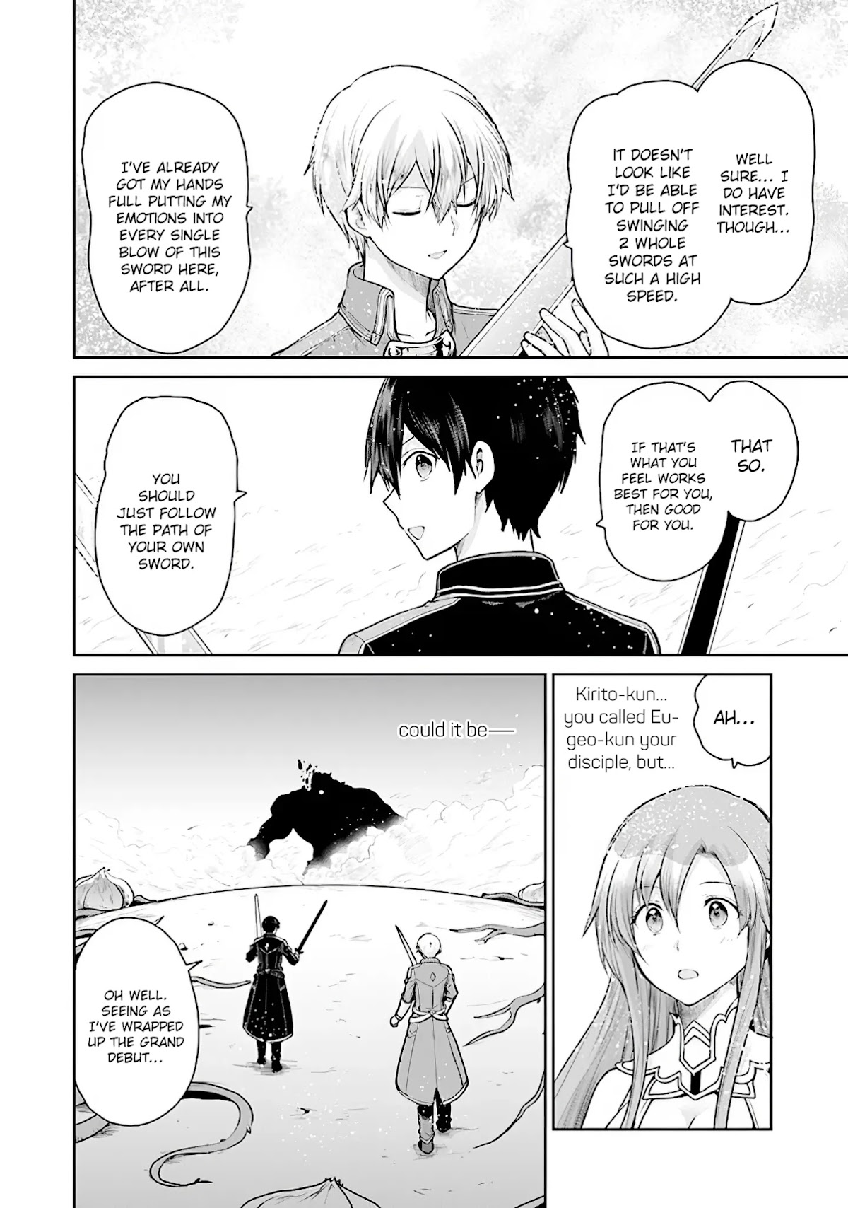 Sword Art Online - Lycoris Chapter 15 page 14 - Chapter 15: Those that Stand Side-by-Side