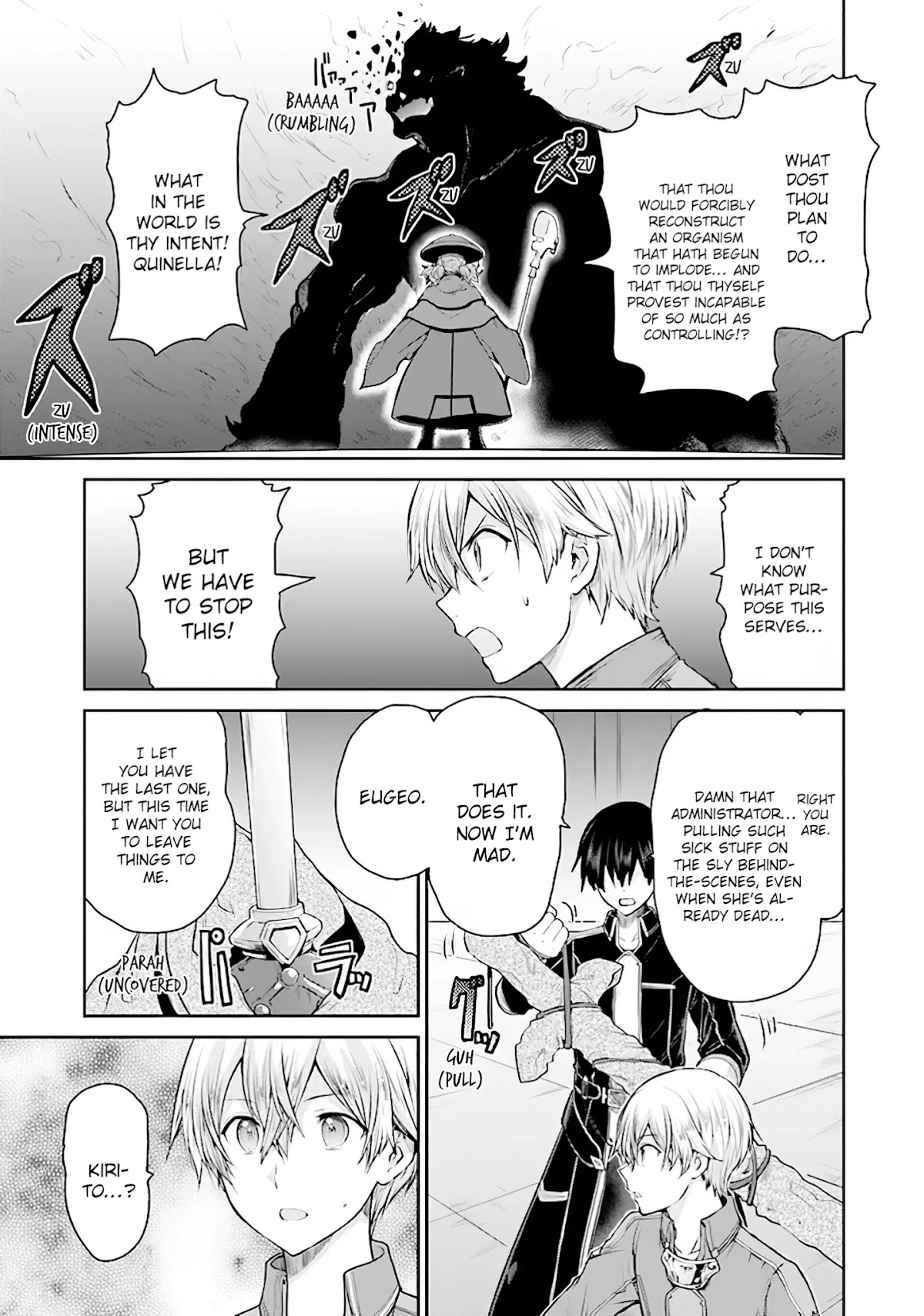 Sword Art Online - Lycoris Chapter 15 page 9 - Chapter 15: Those that Stand Side-by-Side