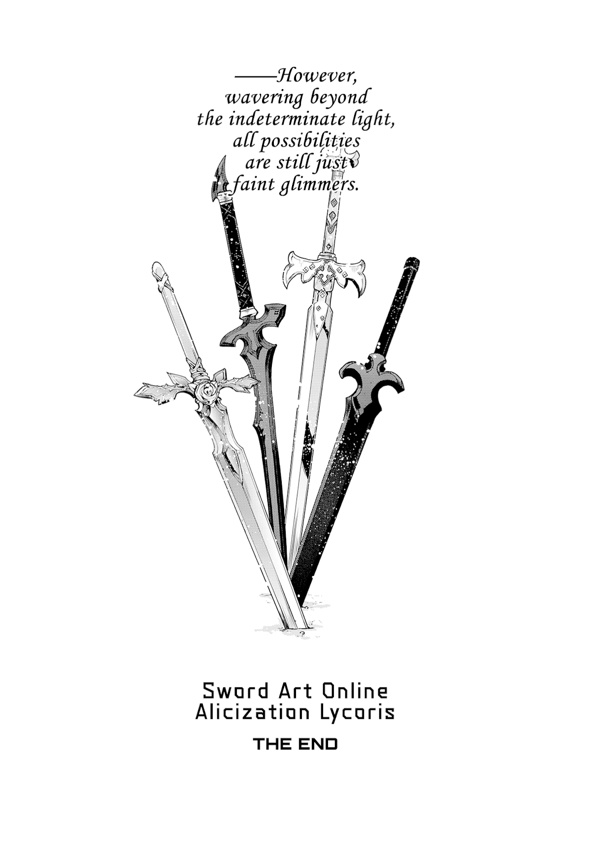 Sword Art Online - Lycoris Chapter 16 page 24 - Chapter 16: ～Ｅｐｉｌｏｇｕｅ～ That Which is Passed Down