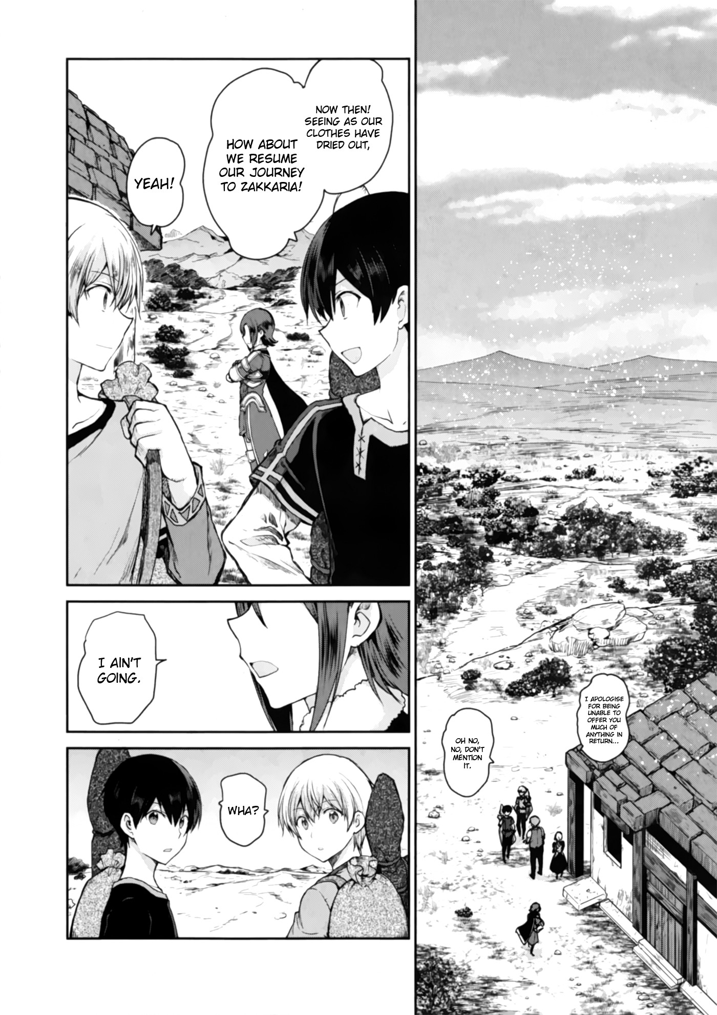 Sword Art Online - Lycoris Chapter 2 page 16 - Chapter 2: Diverging Paths, Intersecting Paths