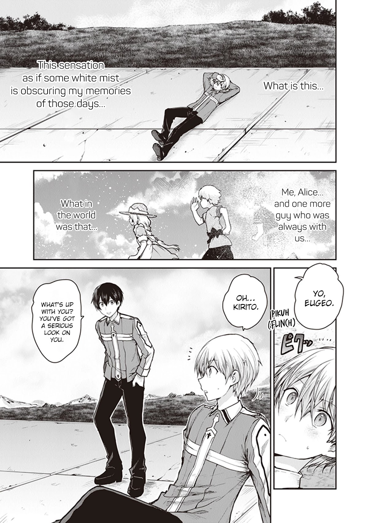 Sword Art Online - Lycoris Chapter 4 page 3 - Chapter 4: Incarnation, the power of one's mental image