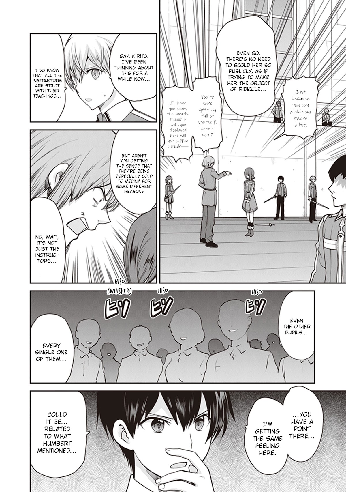 Sword Art Online - Lycoris Chapter 5 page 10 - Chapter 5: New Under World