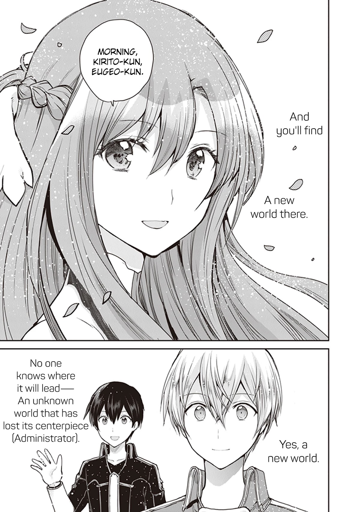 Sword Art Online - Lycoris Chapter 5 page 33 - Chapter 5: New Under World