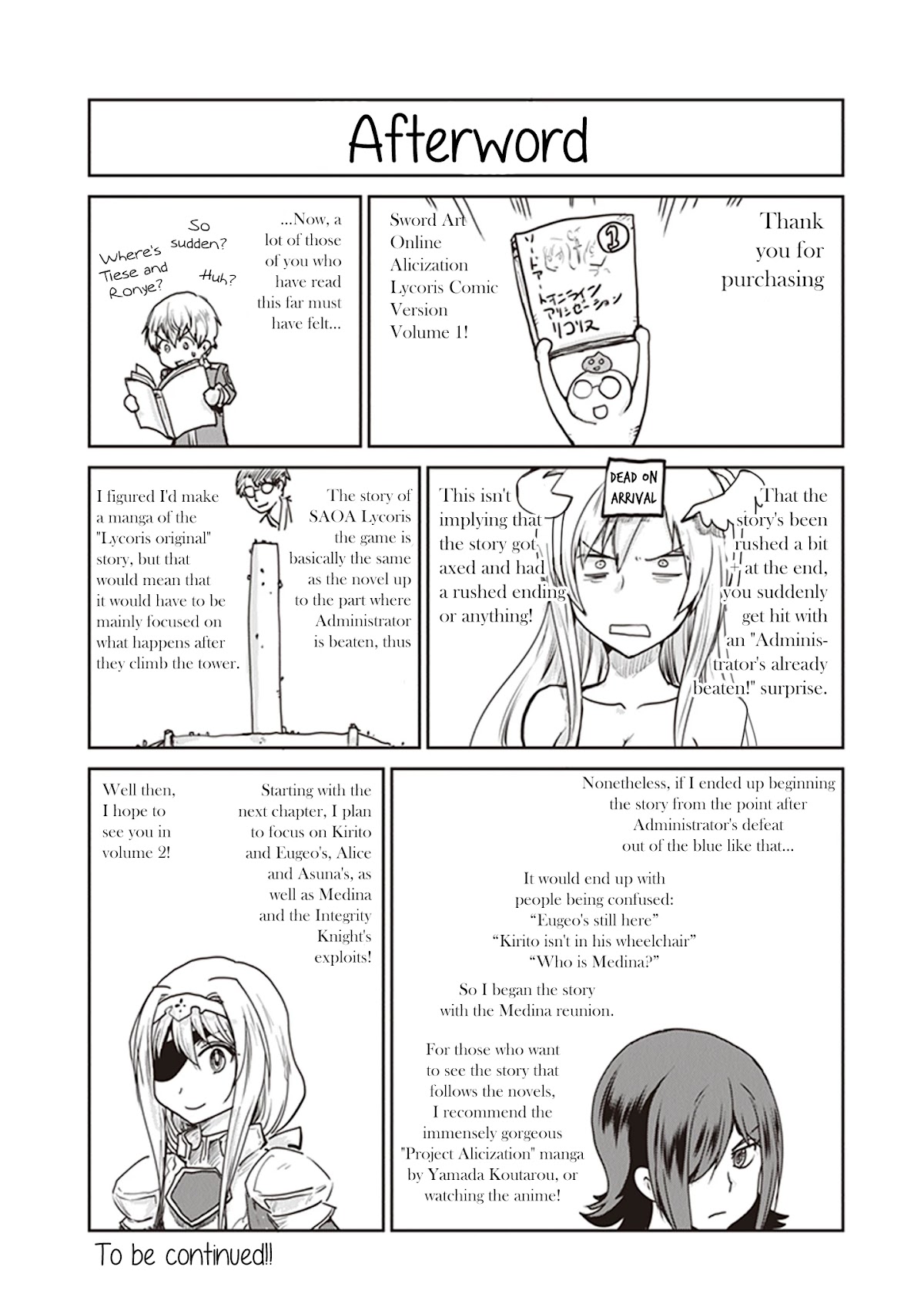Sword Art Online - Lycoris Chapter 5 page 35 - Chapter 5: New Under World