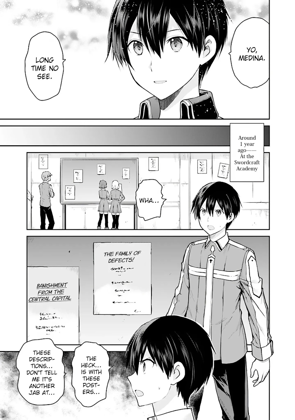 Sword Art Online - Lycoris Chapter 7 page 3 - Chapter 7: The Pride of the Orthinanos Part I