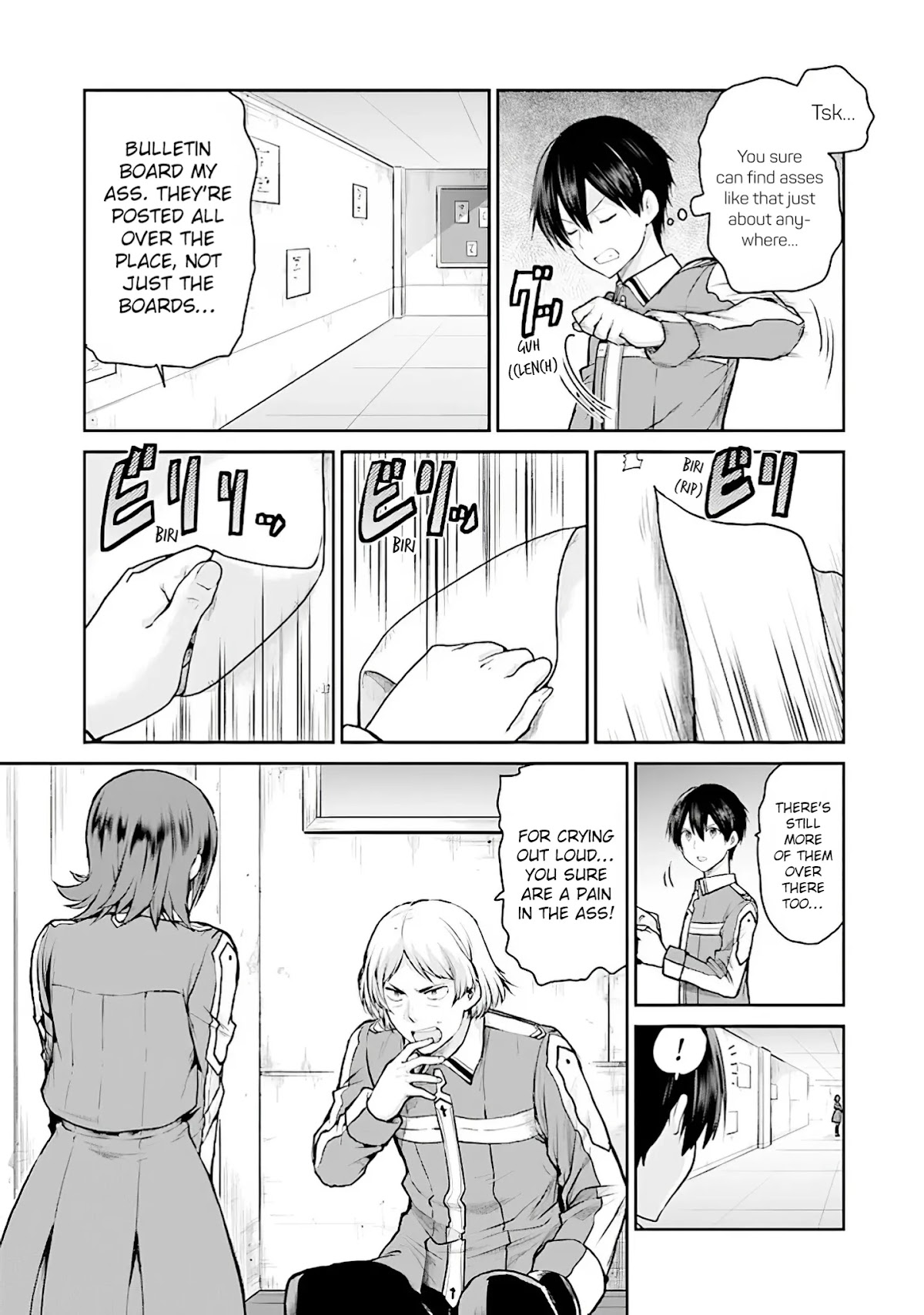 Sword Art Online - Lycoris Chapter 7 page 5 - Chapter 7: The Pride of the Orthinanos Part I