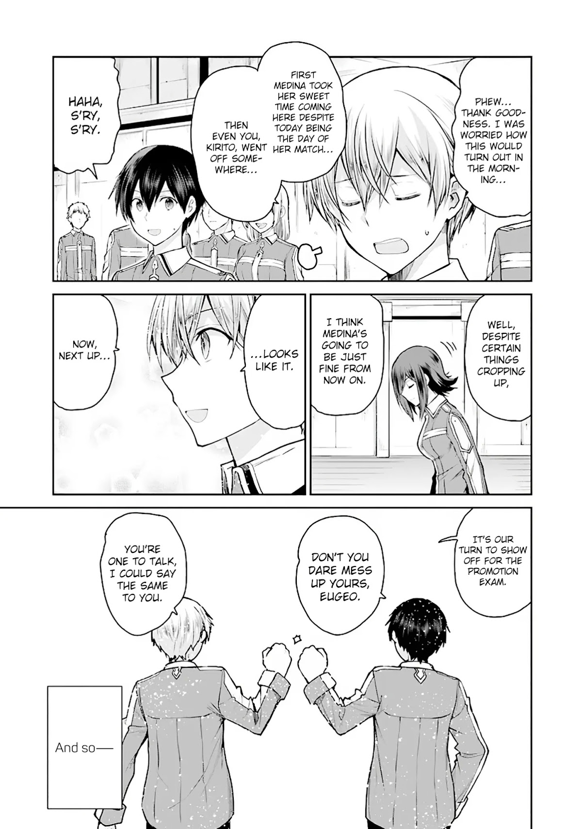 Sword Art Online - Lycoris Chapter 8 page 24 - Chapter 8: The Pride of the Orthinanos Part II