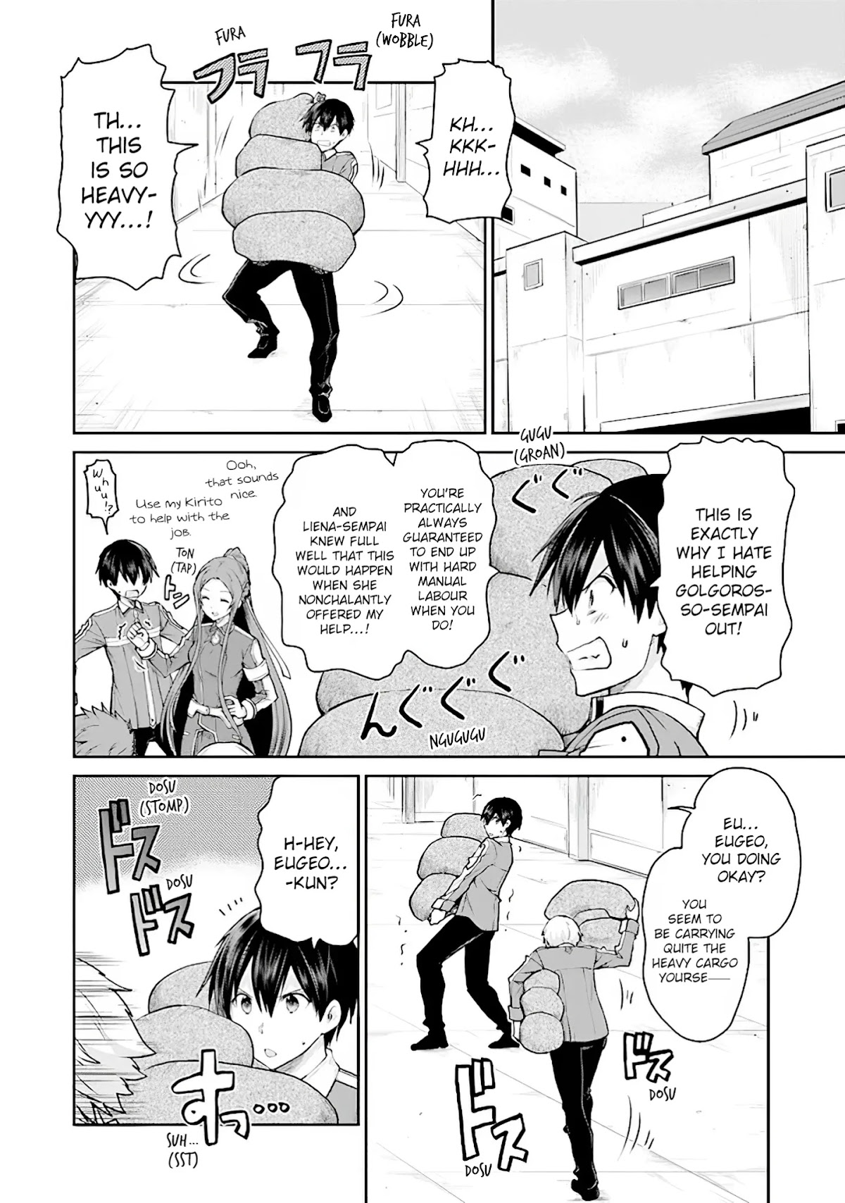 Sword Art Online - Lycoris Chapter 8 page 5 - Chapter 8: The Pride of the Orthinanos Part II