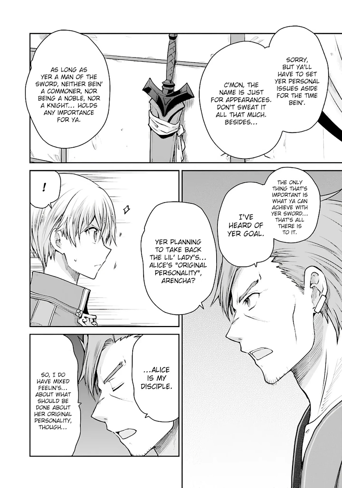 Sword Art Online - Lycoris Chapter 9 page 10 - Chapter 9: An Oath, Once More
