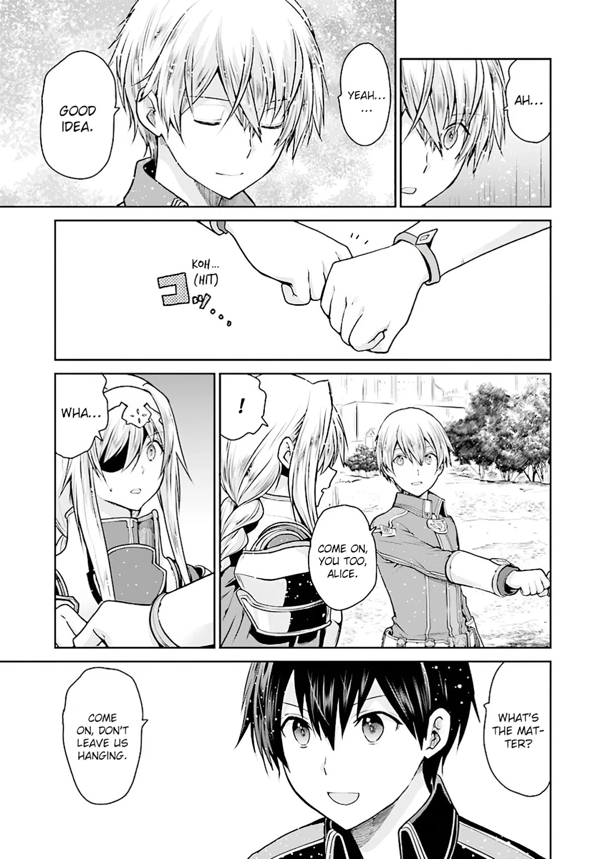 Sword Art Online - Lycoris Chapter 9 page 21 - Chapter 9: An Oath, Once More
