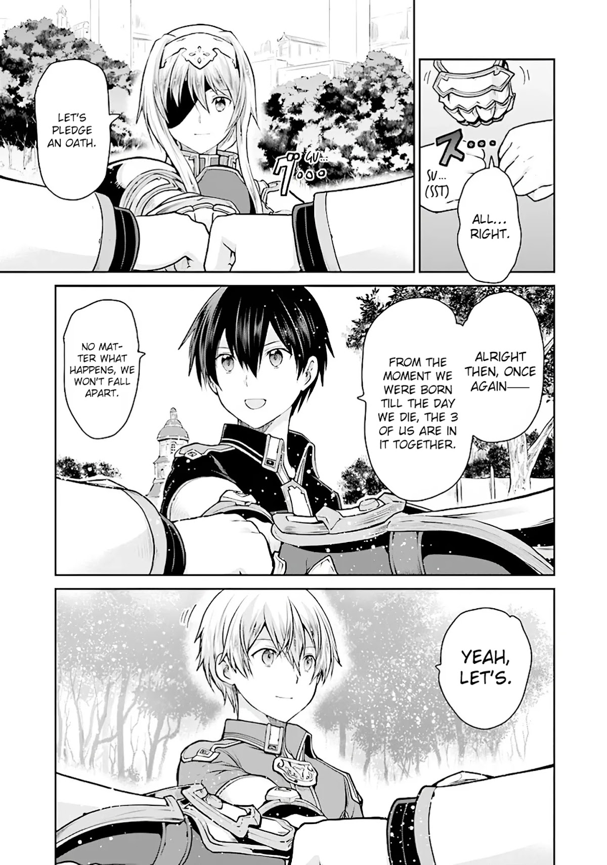 Sword Art Online - Lycoris Chapter 9 page 23 - Chapter 9: An Oath, Once More