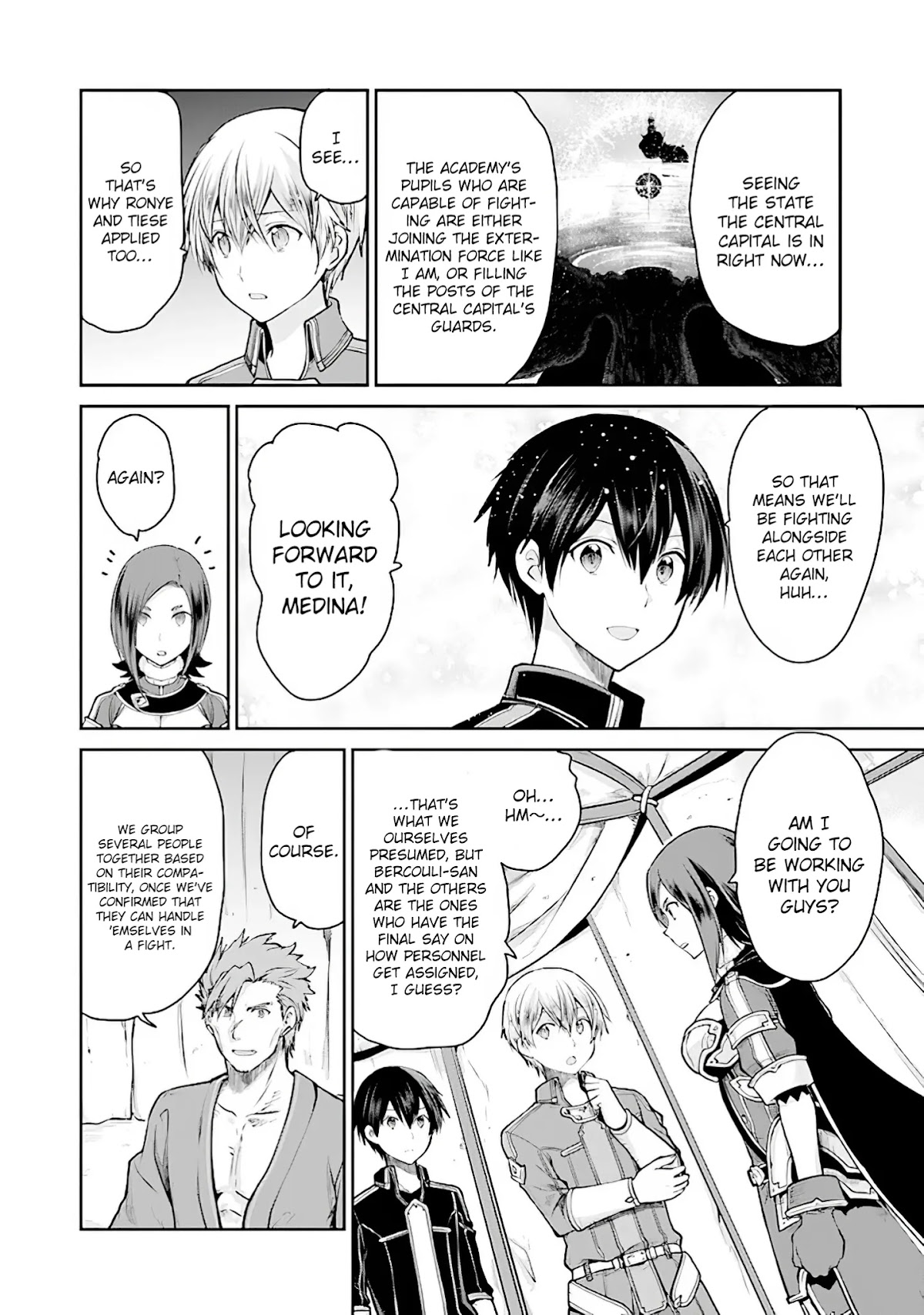 Sword Art Online - Lycoris Chapter 9 page 4 - Chapter 9: An Oath, Once More