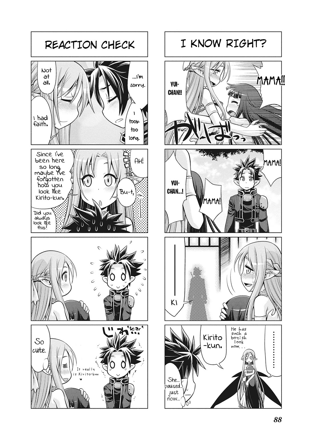 Sword Art Online (MINAMI Juusei) Chapter 24 page 3 - Chapter 24