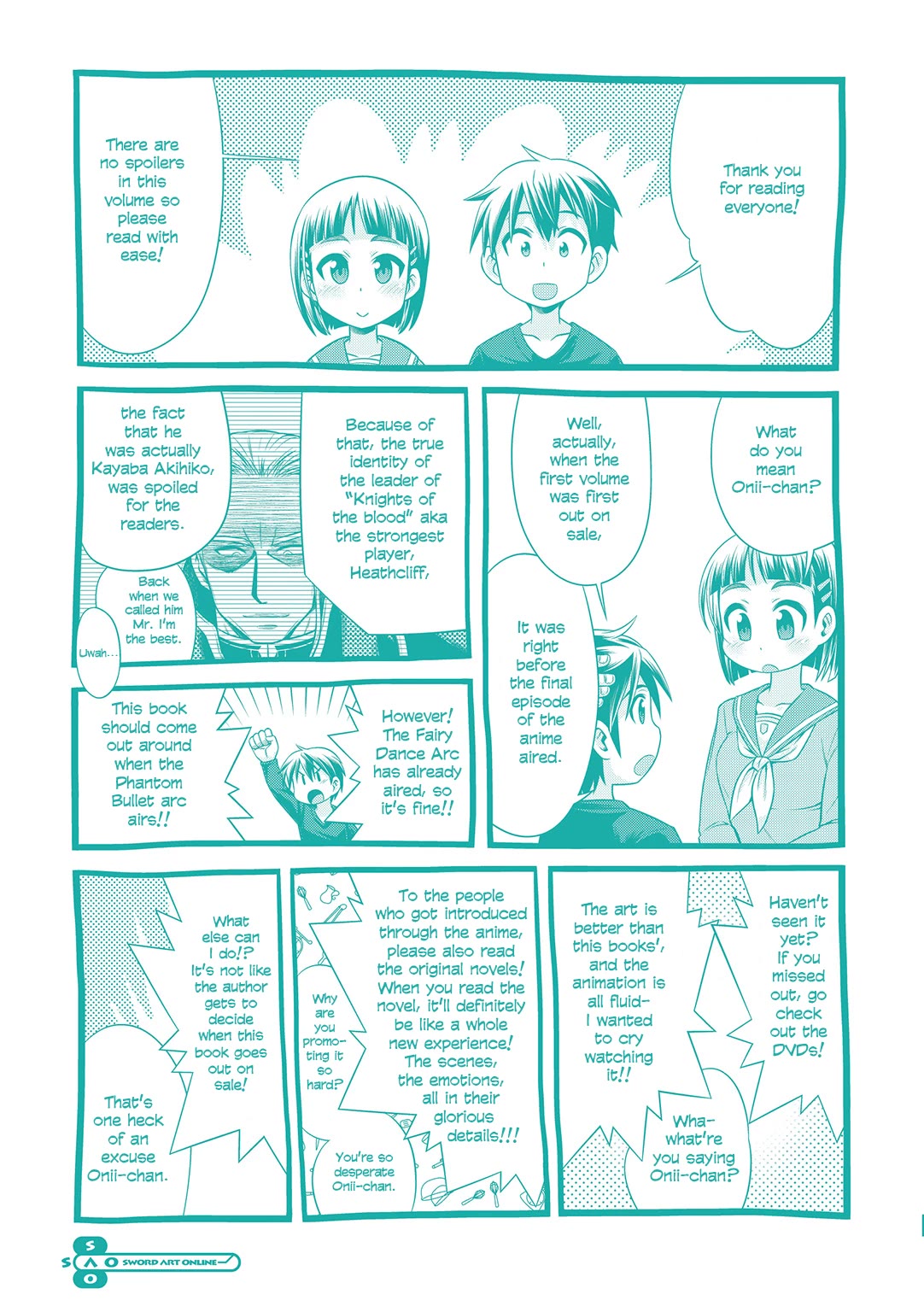Sword Art Online (MINAMI Juusei) Chapter 26.5 page 13 - Chapter 26.5