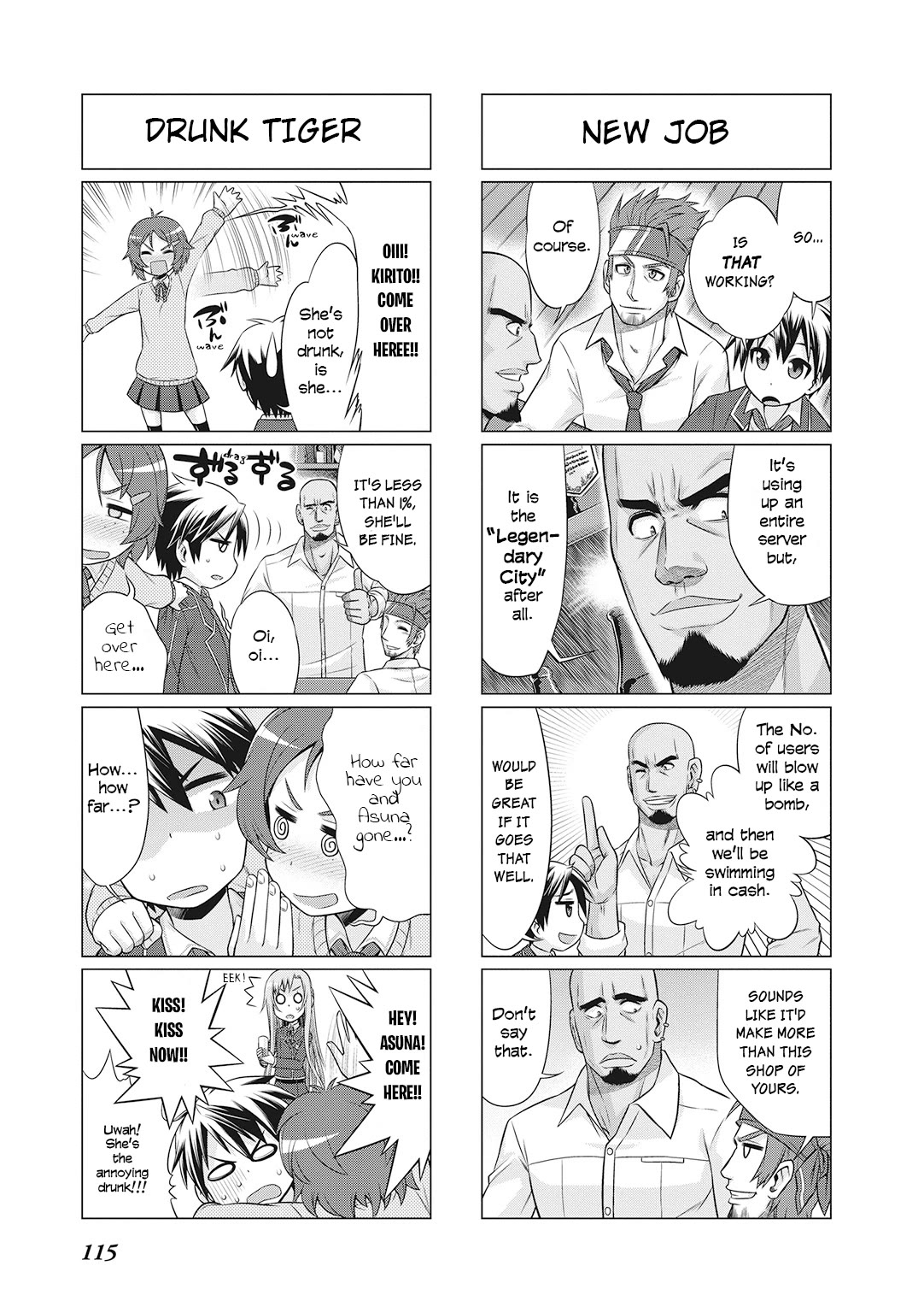 Sword Art Online (MINAMI Juusei) Chapter 26 page 9 - Chapter 26