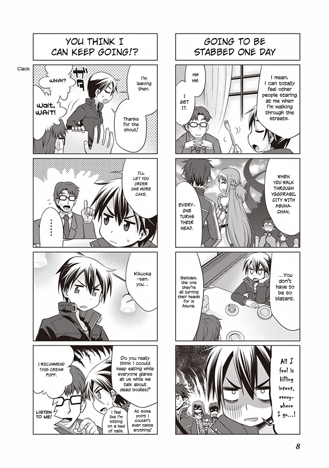 Sword Art Online (MINAMI Juusei) Chapter 27 page 10 - Chapter 27