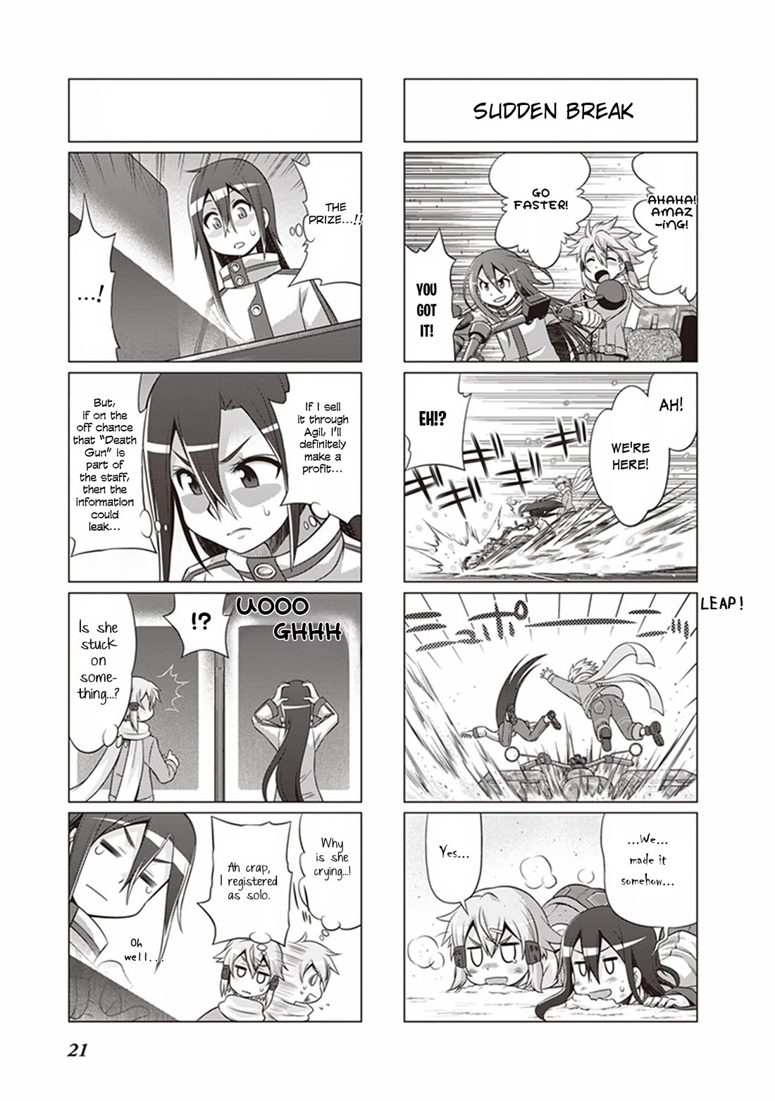 Sword Art Online (MINAMI Juusei) Chapter 28 page 9 - Chapter 28