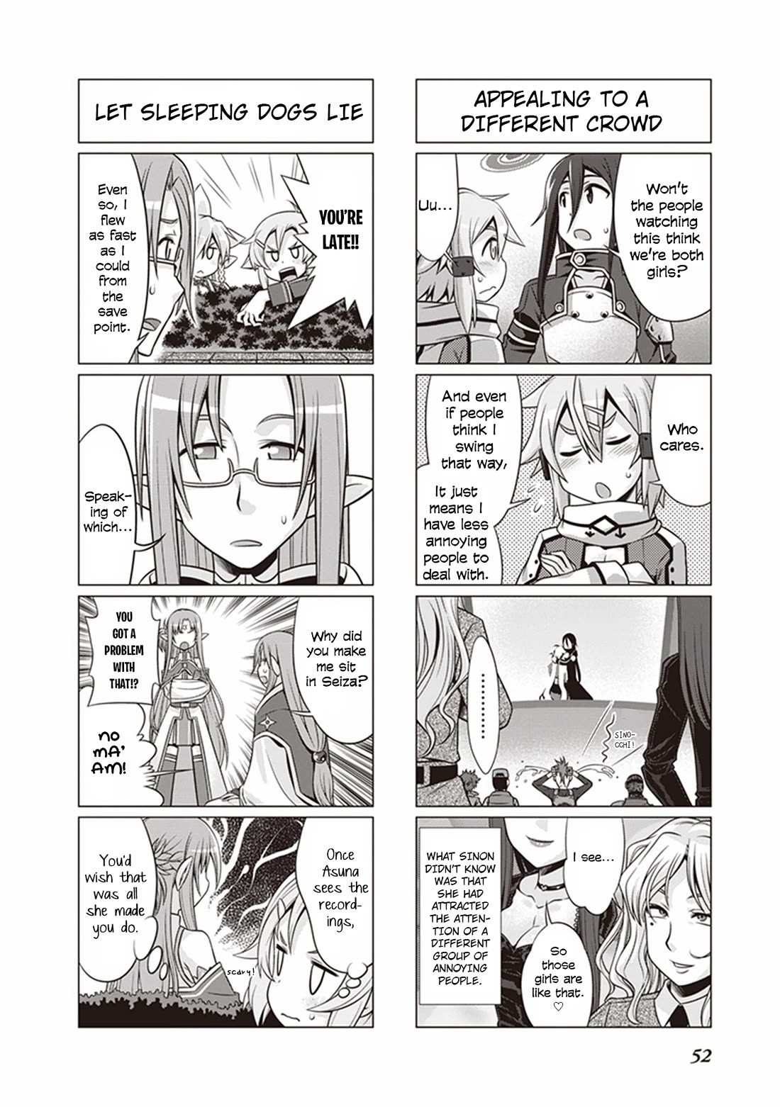 Sword Art Online (MINAMI Juusei) Chapter 31 page 8 - Chapter 31