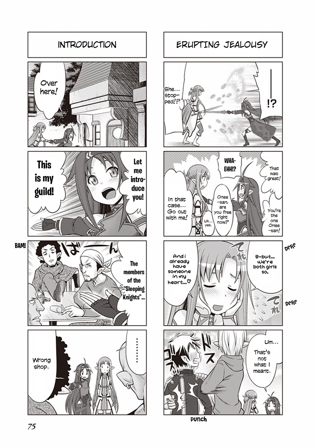 Sword Art Online (MINAMI Juusei) Chapter 33 page 10 - Chapter 33