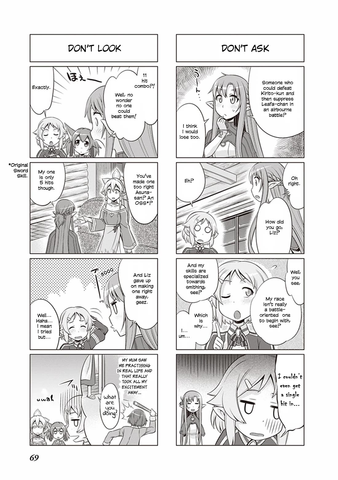 Sword Art Online (MINAMI Juusei) Chapter 33 page 4 - Chapter 33