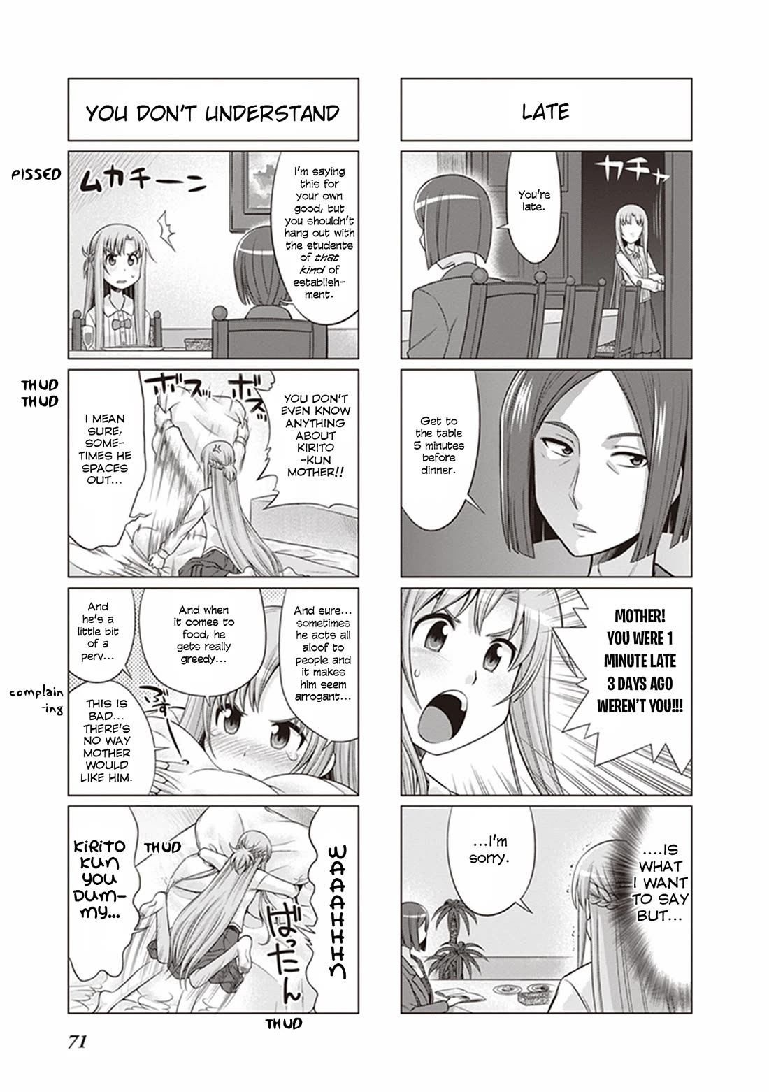 Sword Art Online (MINAMI Juusei) Chapter 33 page 6 - Chapter 33